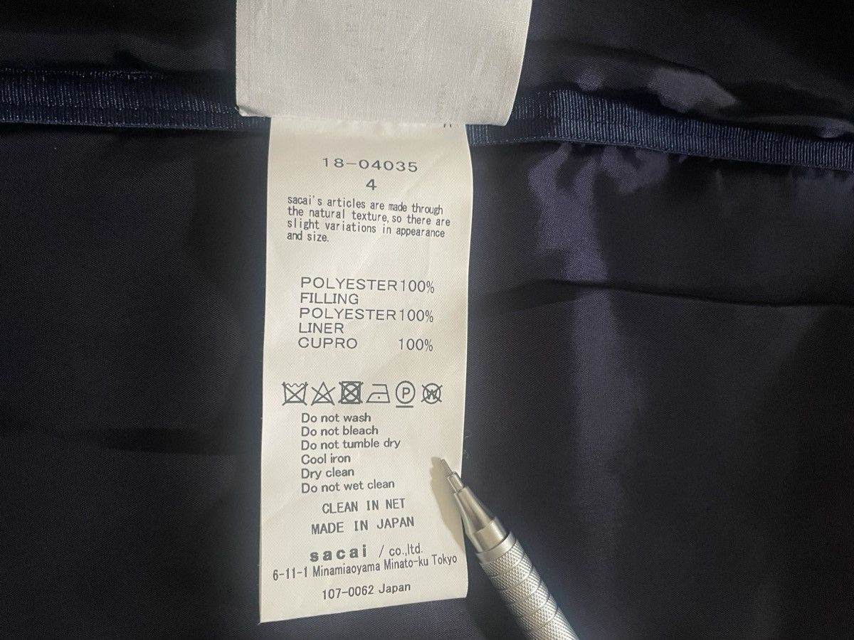 Sacai Sacai Quilted Zip Vest Size US L / EU 52-54 / 3 - 7 Thumbnail