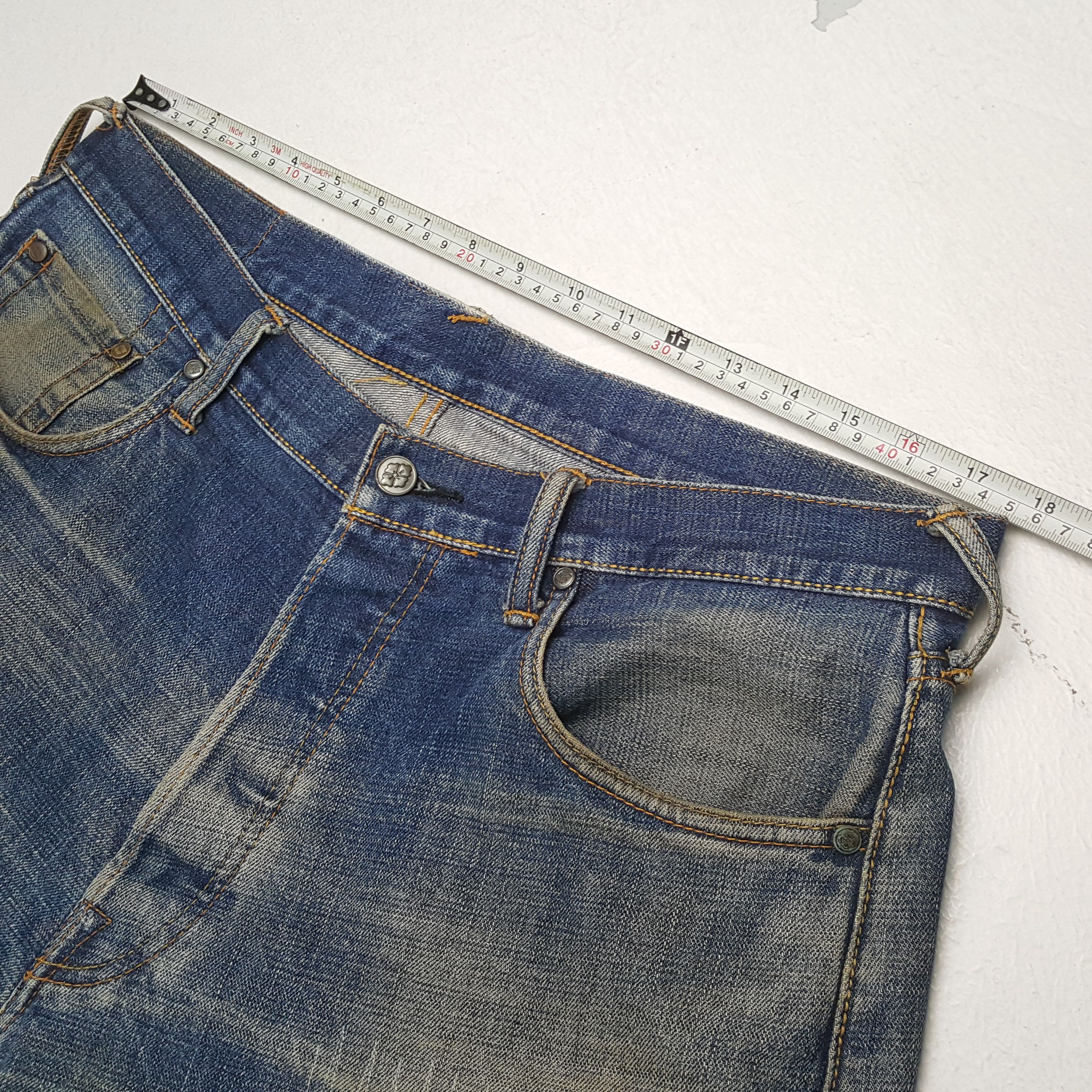 Japanese Brand × Vintage EVISU Japanese Brand Streetwear Custom Daicock Jeans Size US 35 - 7 Thumbnail
