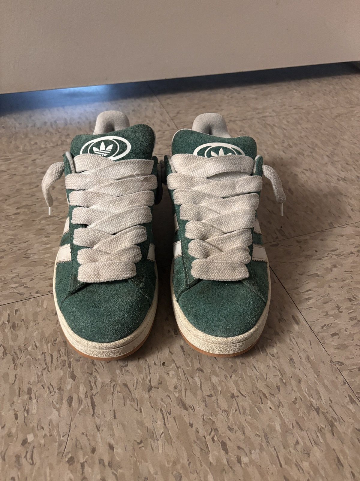 Adidas Green Adidas Campus 00 Size US 10.5 / EU 43-44 - 1 Thumbnail