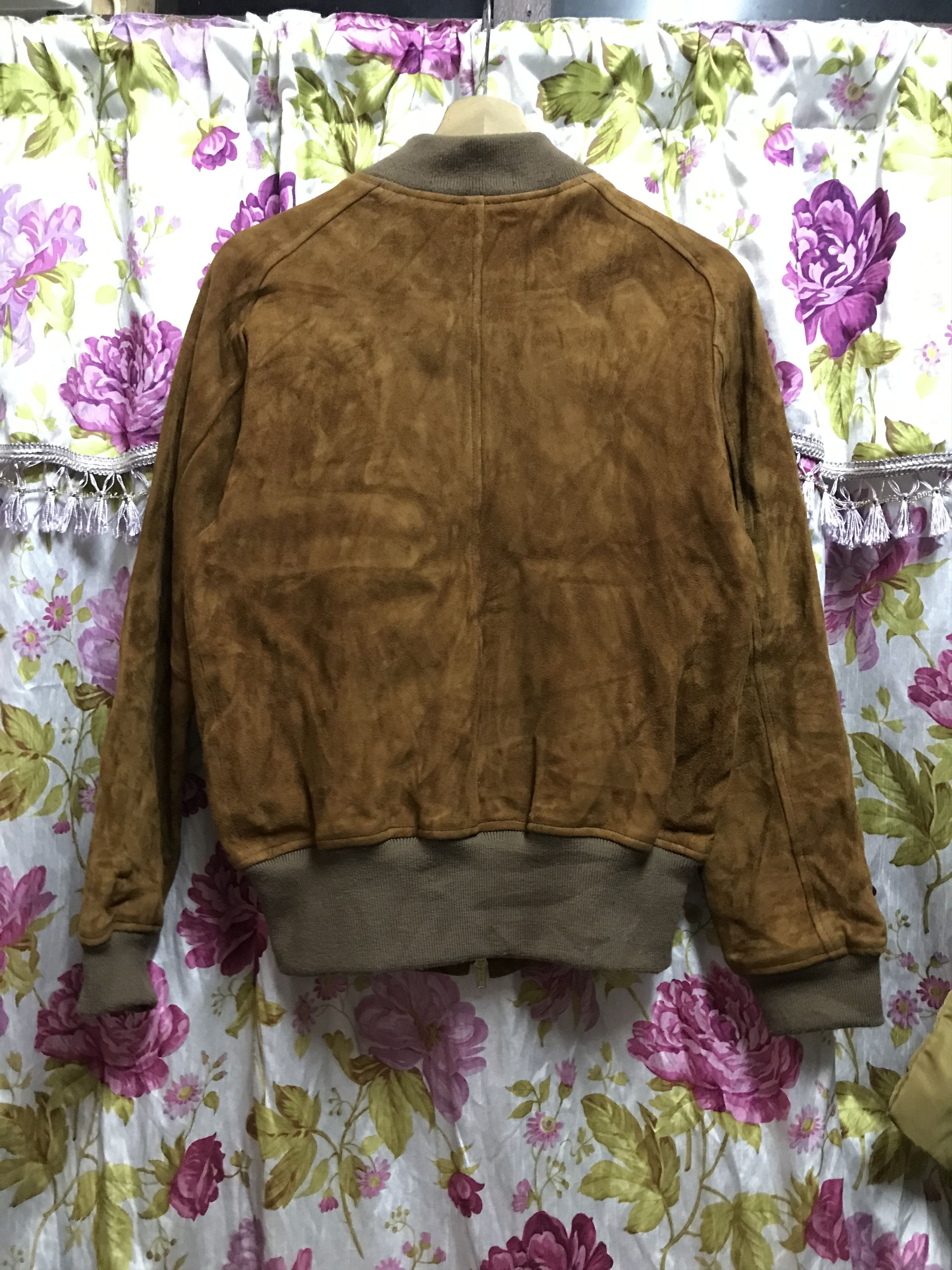 Needles Grail🔥Vintage 80s Needles Suede Leather Jacket Size US S / EU 44-46 / 1 - 2 Thumbnail