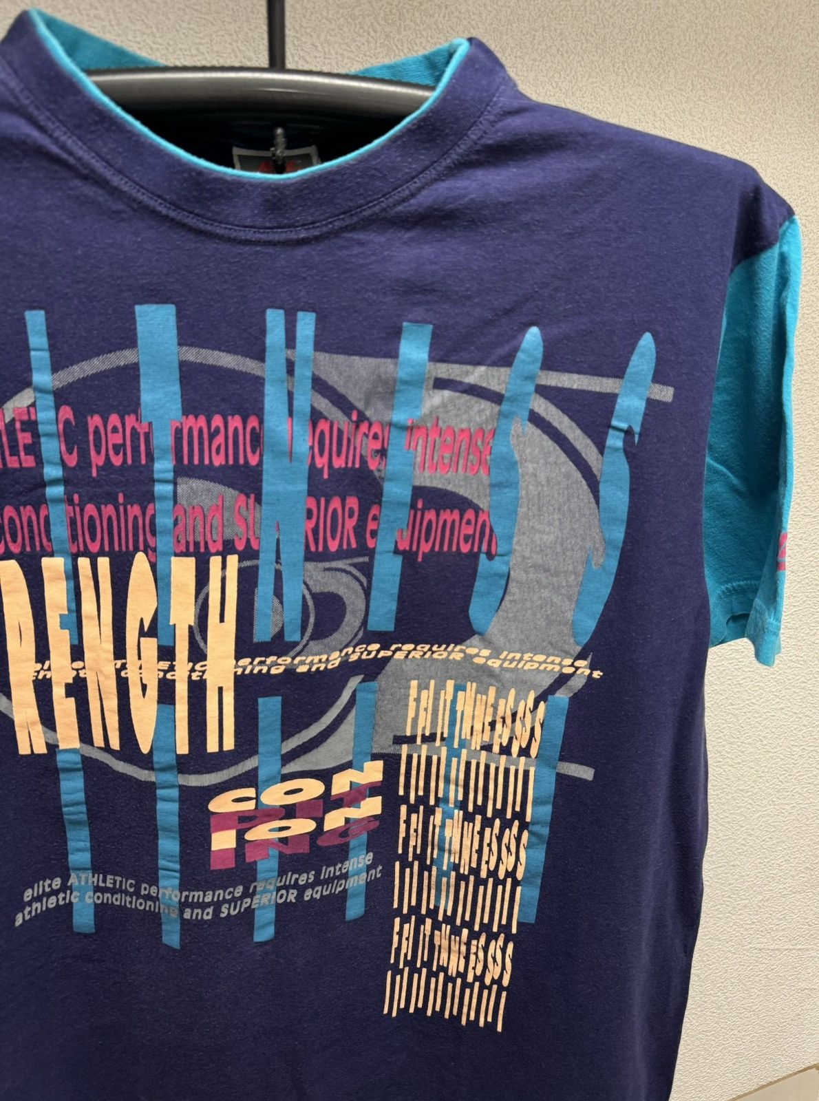 Nike Nike fullprint vintage rare t-shirt 1990th madeinusa L orego Size US L / EU 52-54 / 3 - 6 Thumbnail