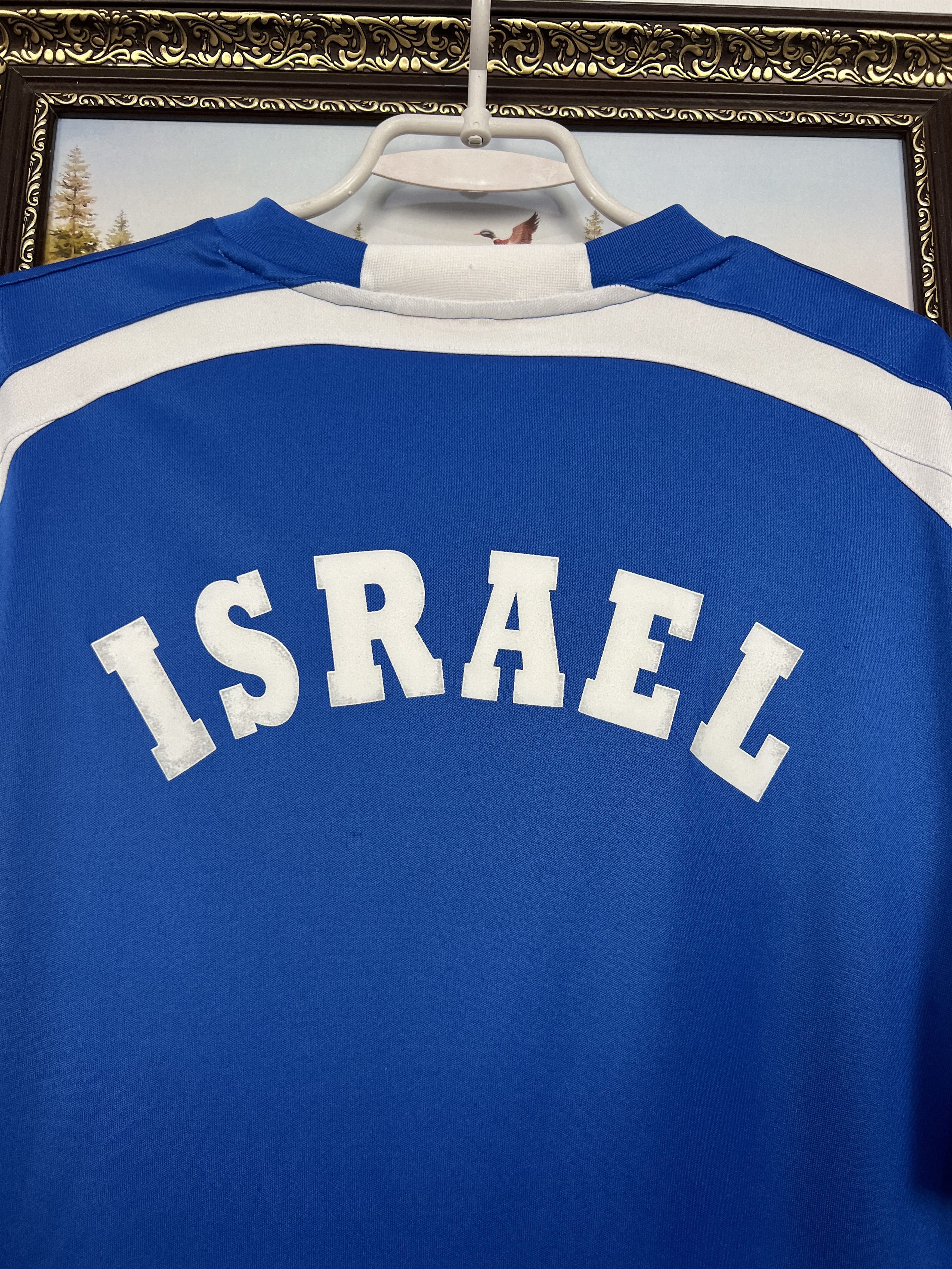 Puma Israel Home football shirt 2006 Soccer Puma Blue Jersey Size US L / EU 52-54 / 3 - 13 Thumbnail