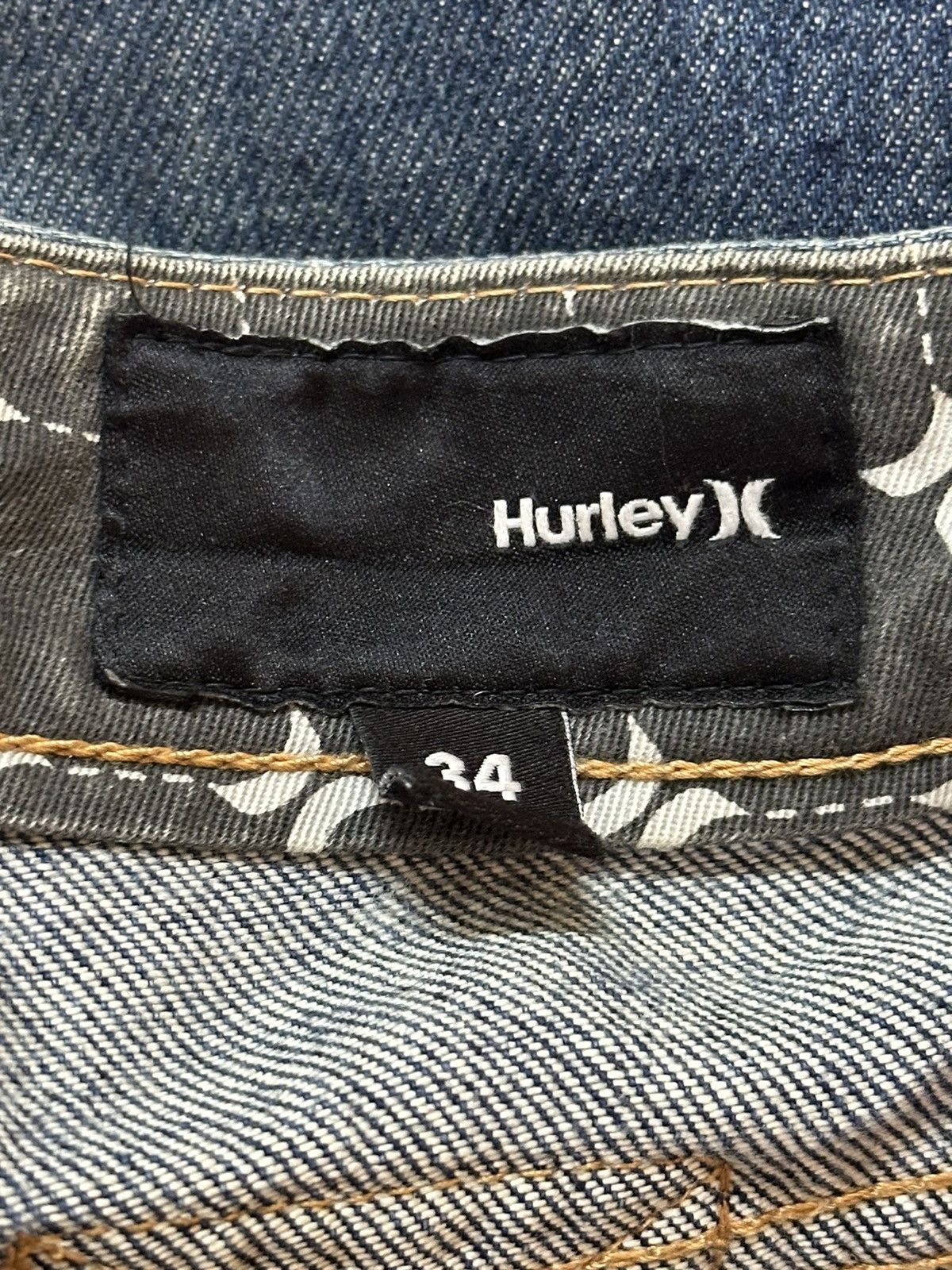 Hurley Hurley Denim Buckle Mud Wash Style Loose Jeans Size US 34 / EU 50 - 8 Thumbnail