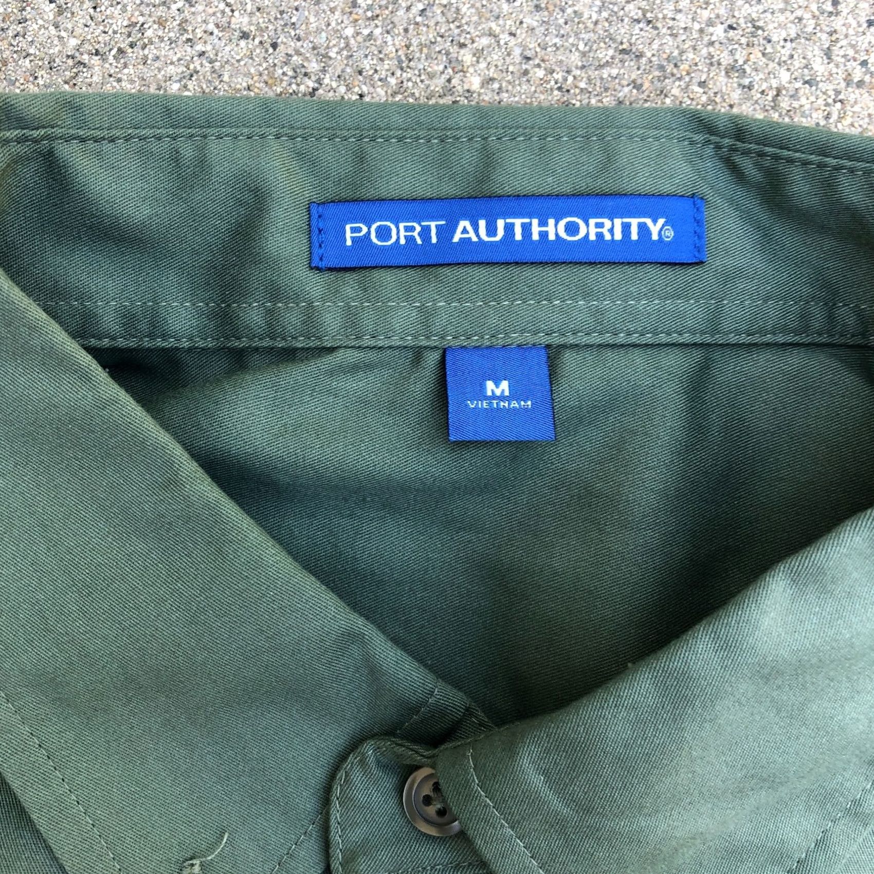 Port Authority PORT AUTHORITY HONDA PASSPORT Button-Up Shirt Men MED Green Long Sleeve Shirt Size US M / EU 48-50 / 2 - 3 Thumbnail
