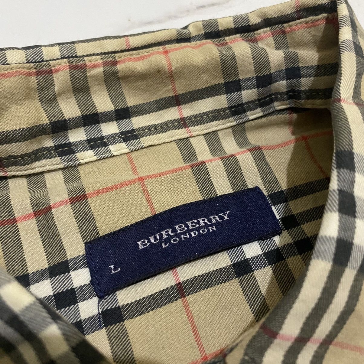 Burberry Burberry London “Novacheck” Shirt Size L / US 10 / IT 46 - 7 Thumbnail