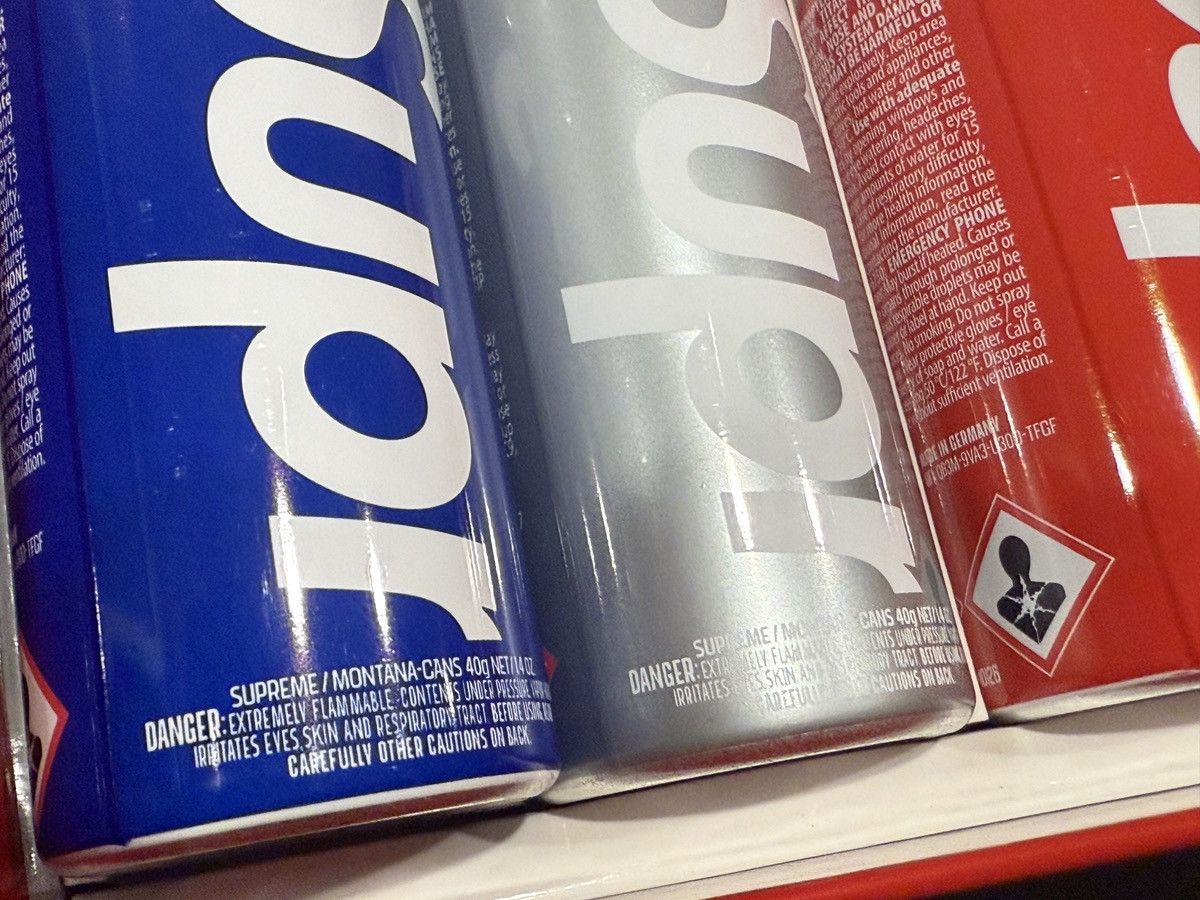 Supreme SUPREME X MONTANA MINI SPRAY CANS SS21 Size ONE SIZE - 4 Thumbnail