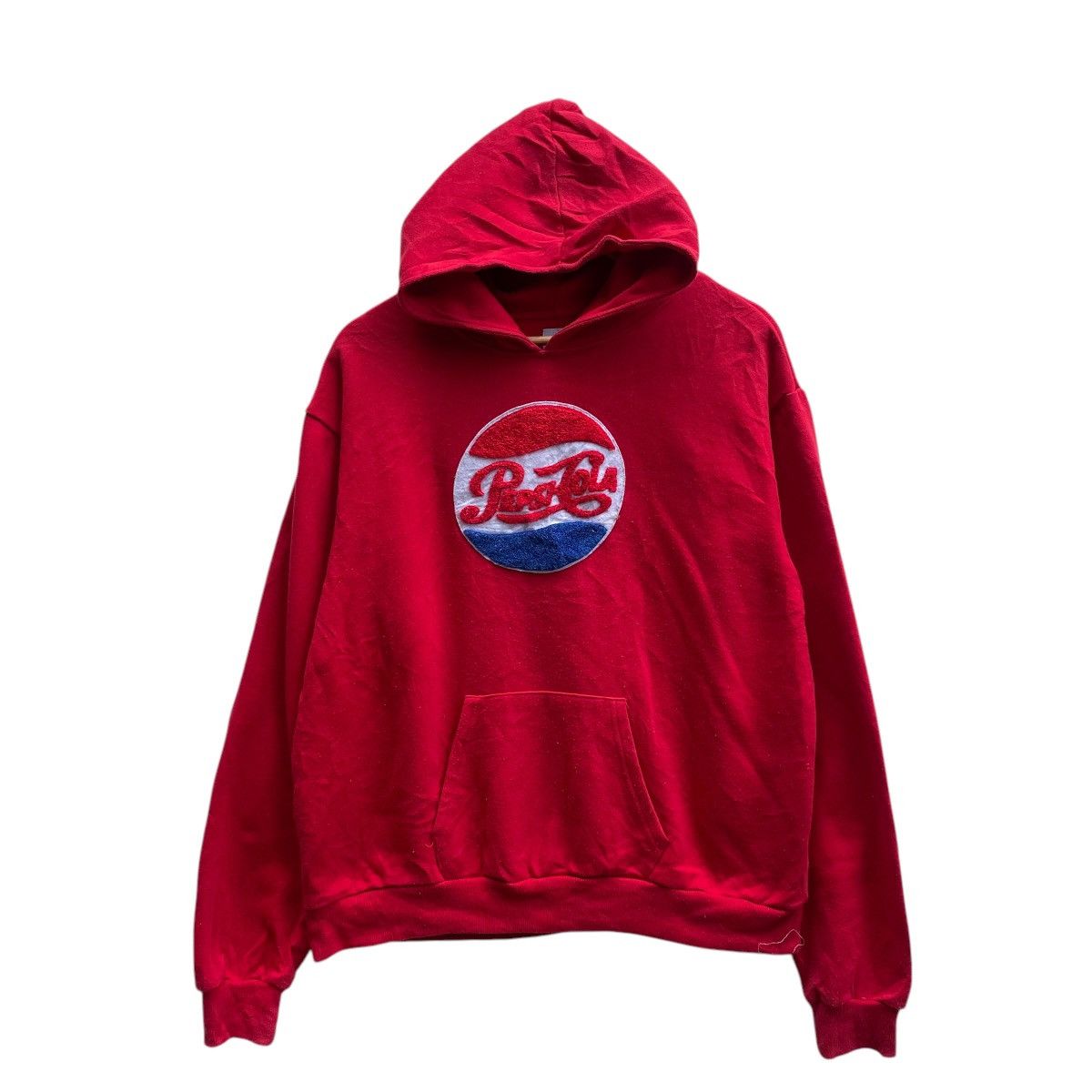 Coca Cola × Pepsi × Vintage Vintage Pepsi Center Logo Pullover Hooded Sweater Size US M / EU 48-50 / 2 - 1 Thumbnail