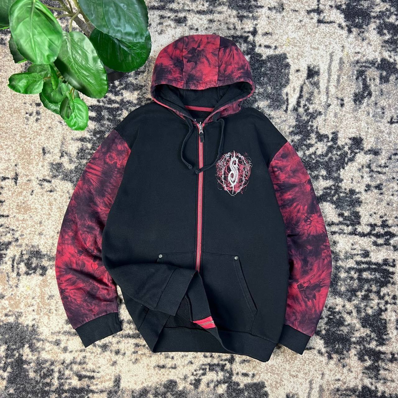 Slipknot Slipknot Vintage Y2K Big Logo Zip Up Rock Band Hoodie Size US XXL / EU 58 / 5 - 2 Thumbnail