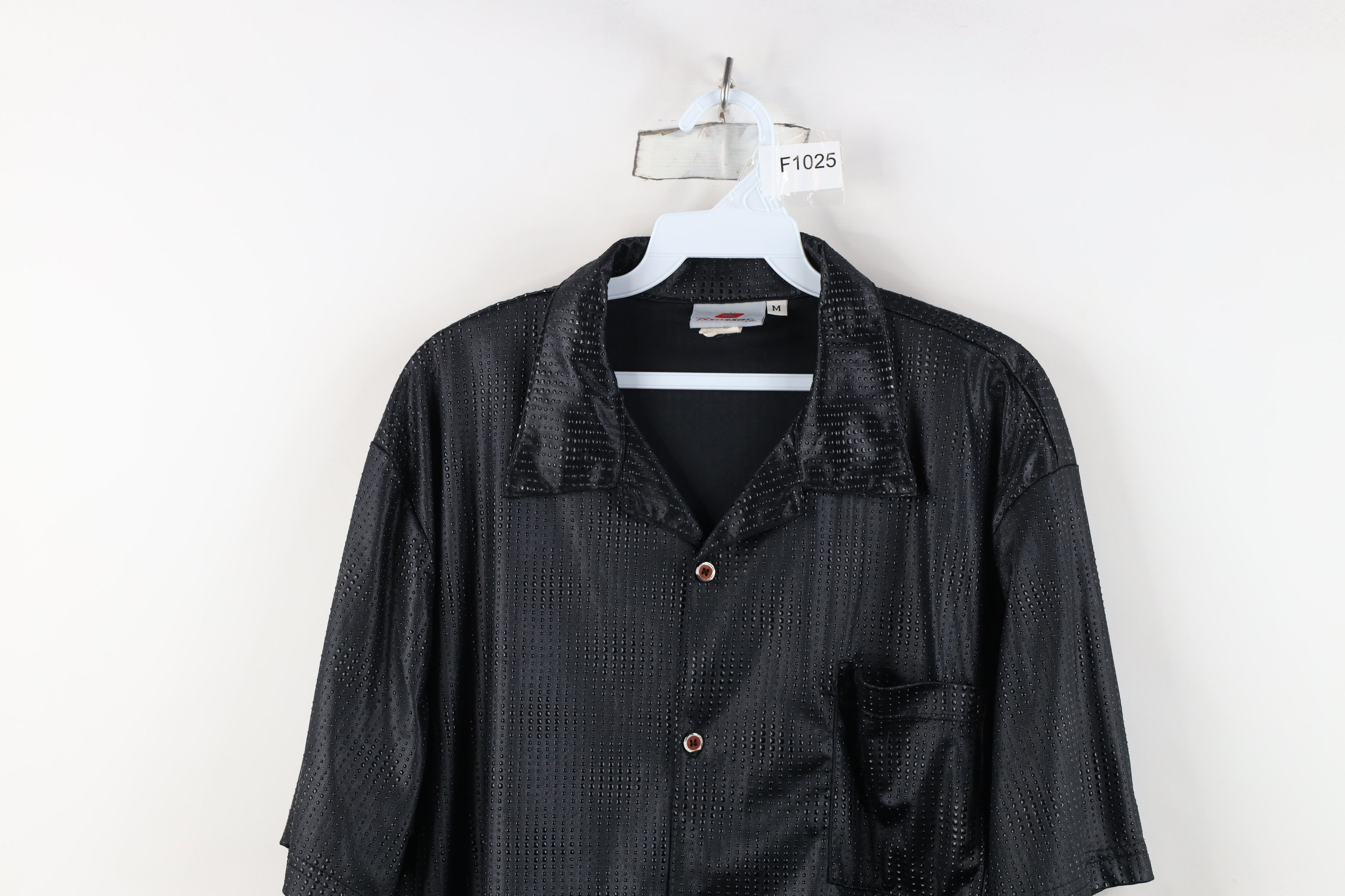 Vintage Vintage 90s Pornstar Clothing Short Sleeve Button Shirt USA Size US M / EU 48-50 / 2 - 2 Thumbnail
