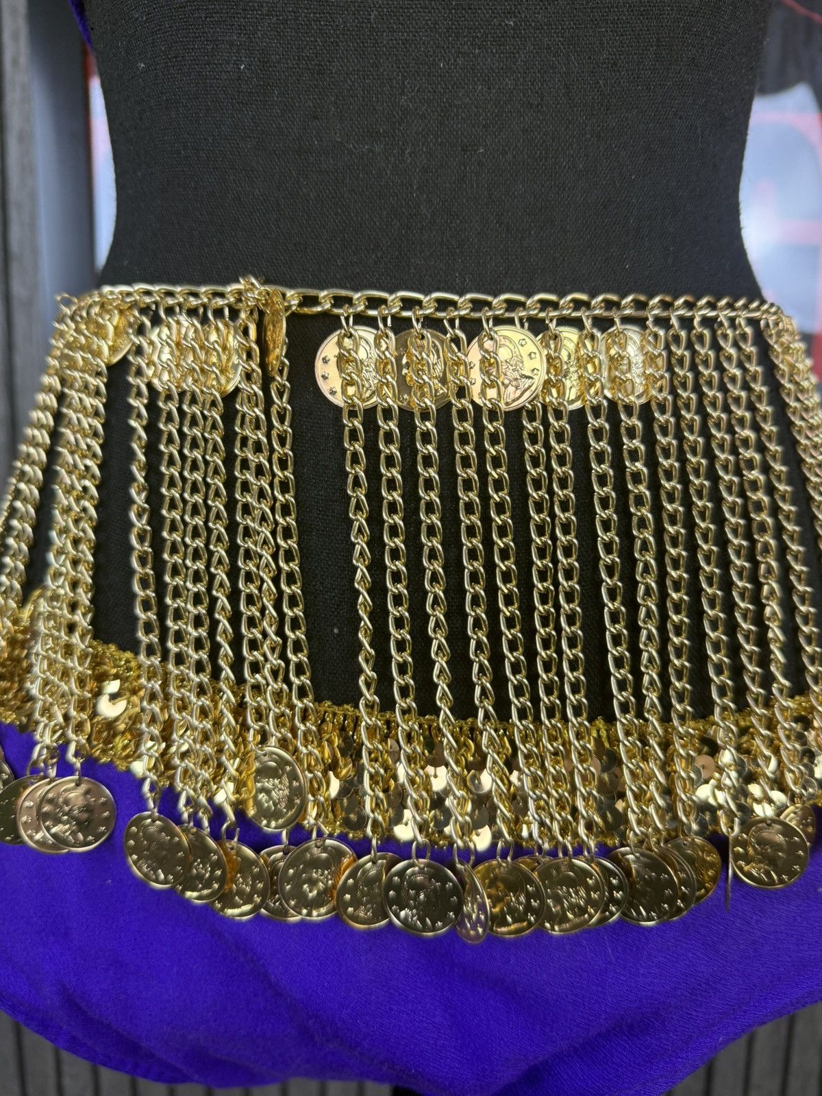 Vintage Vintage 1940s 3-piece Belly Dancer Size Small + Symbols Size ONE SIZE - 9 Thumbnail