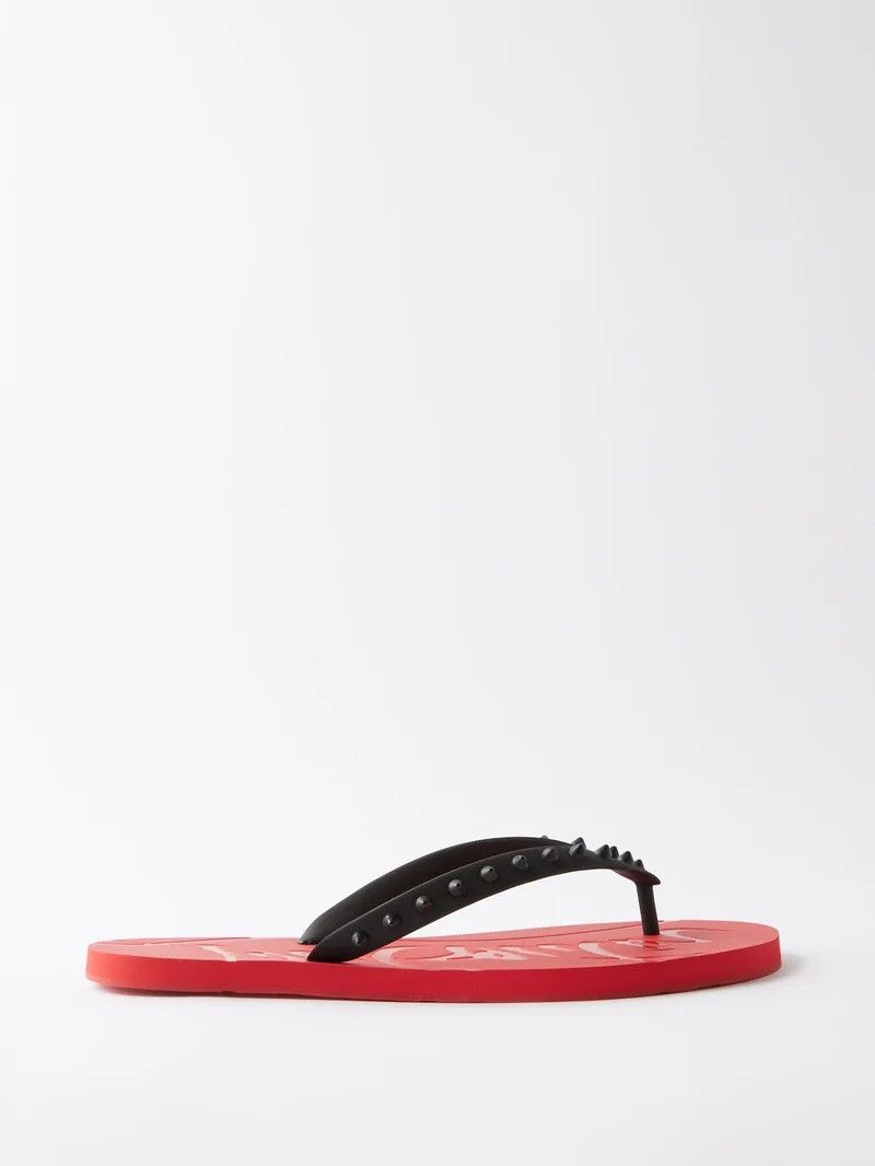 Christian Louboutin o1w1db10425 Sandals in Red Size US 6 / IT 36 - 2 Thumbnail