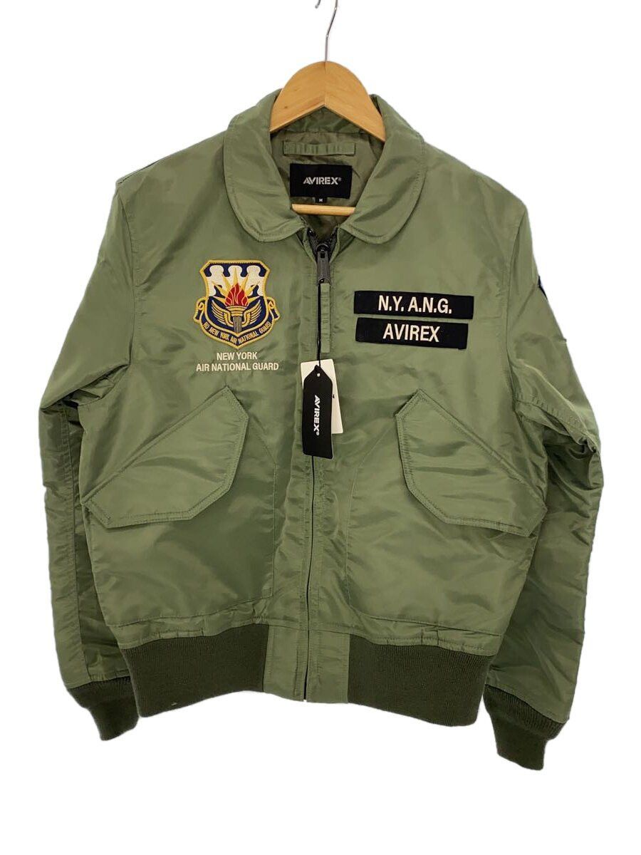 Avirex Patch Flight Jacket Khaki