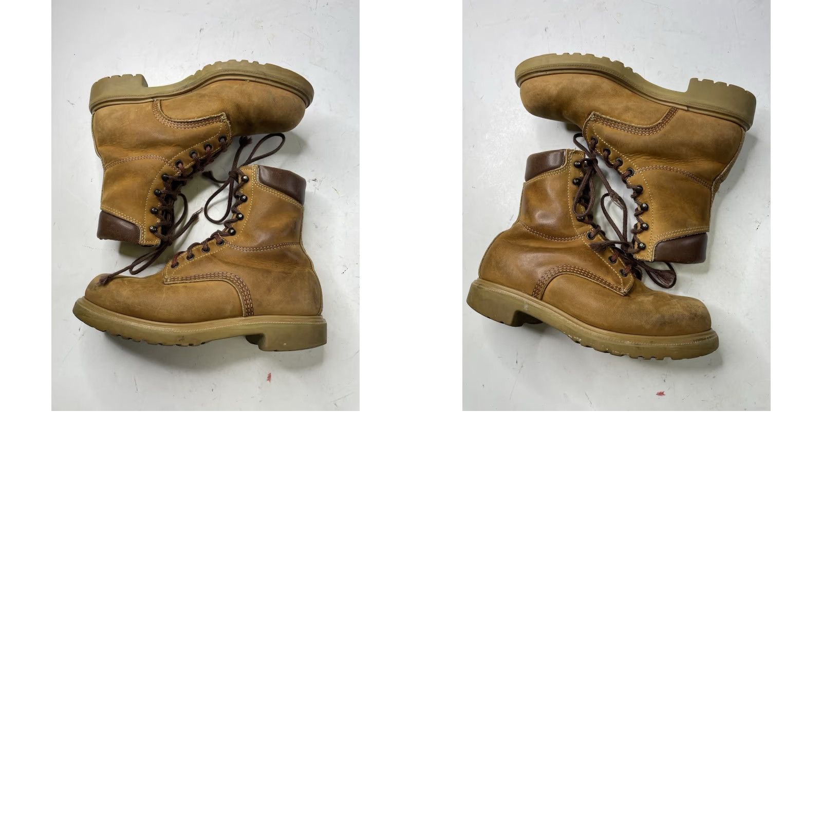Vintage VINTAGE Red Wing Boots Men EE Size 8 Lace Up Leather Brown Workwear Hunting Shoes Size US 8 / EU 41 - 9 Thumbnail