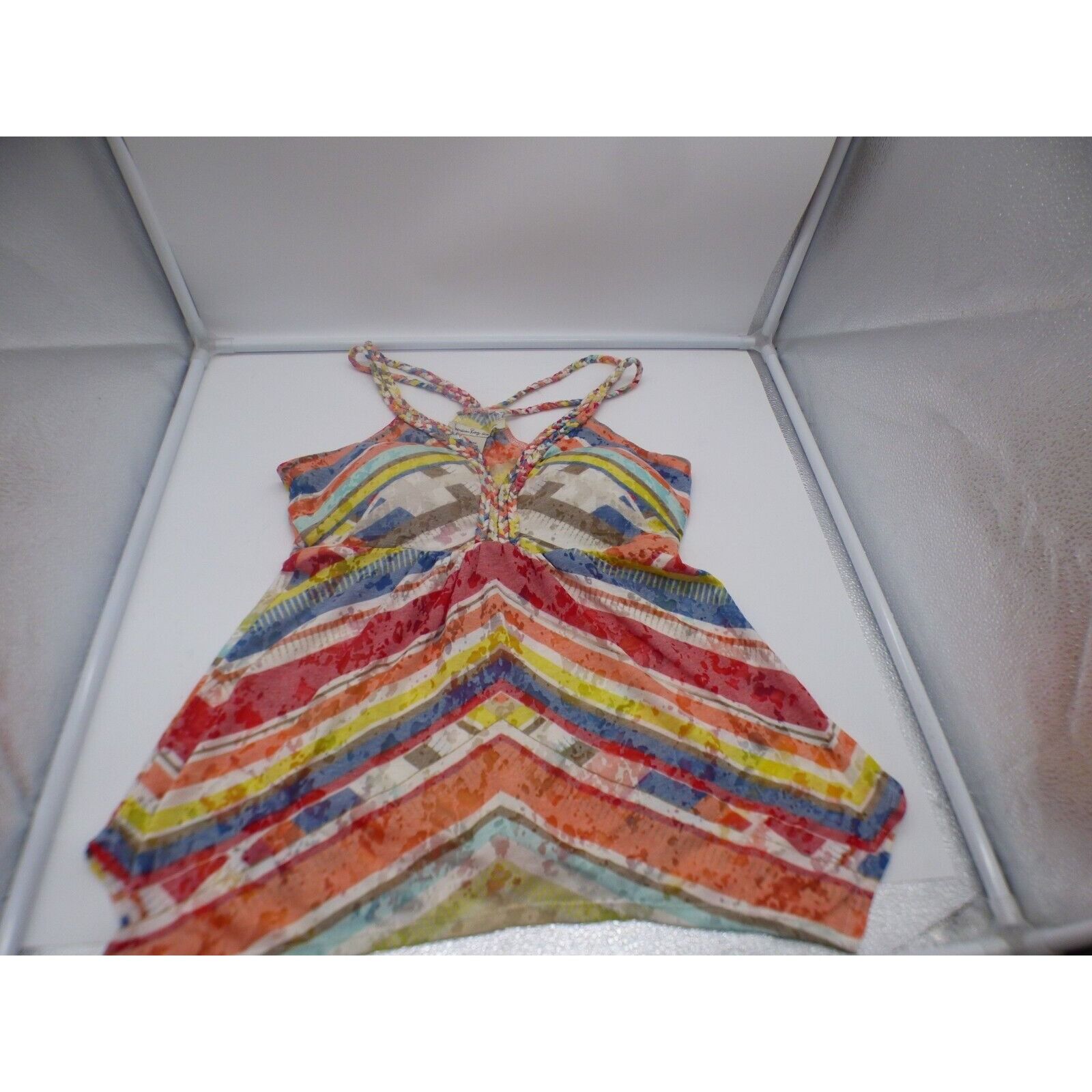 Other American Rag Junior’s Printed Burnout Handkerchief‑Hem Tank Size S / US 4 / IT 40 - 8 Thumbnail