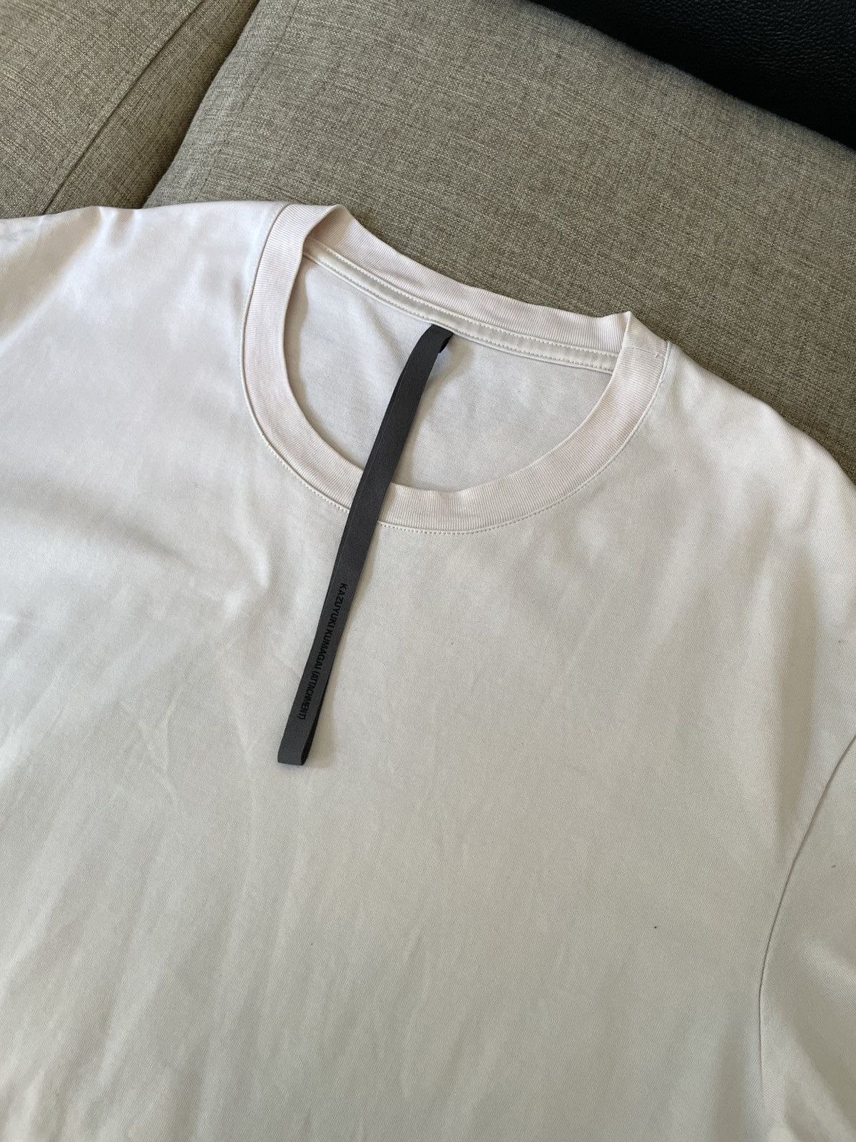 Attachment Kazuyuki Kumagai Dirty White Tshirt