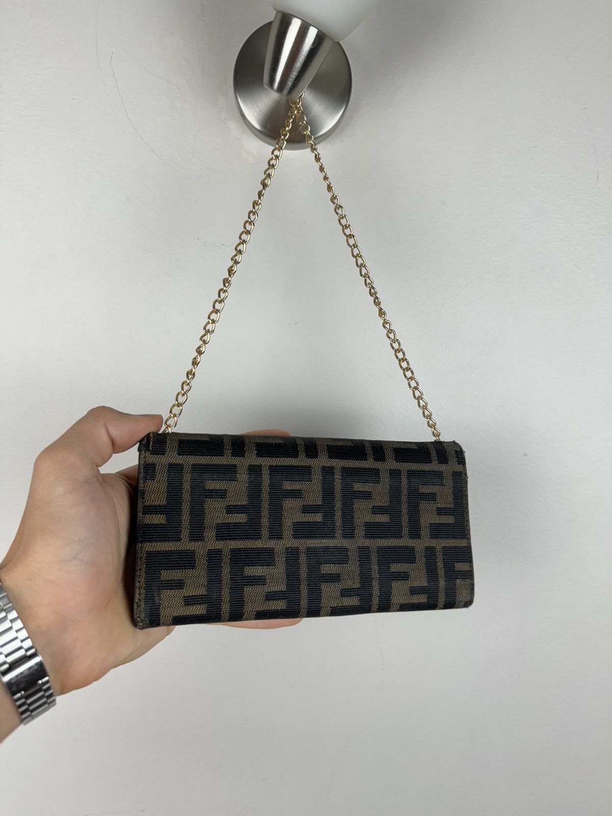 Fendi Shoulder leather bag Fendi FF monogram original rare item Size ONE SIZE - 2 Thumbnail