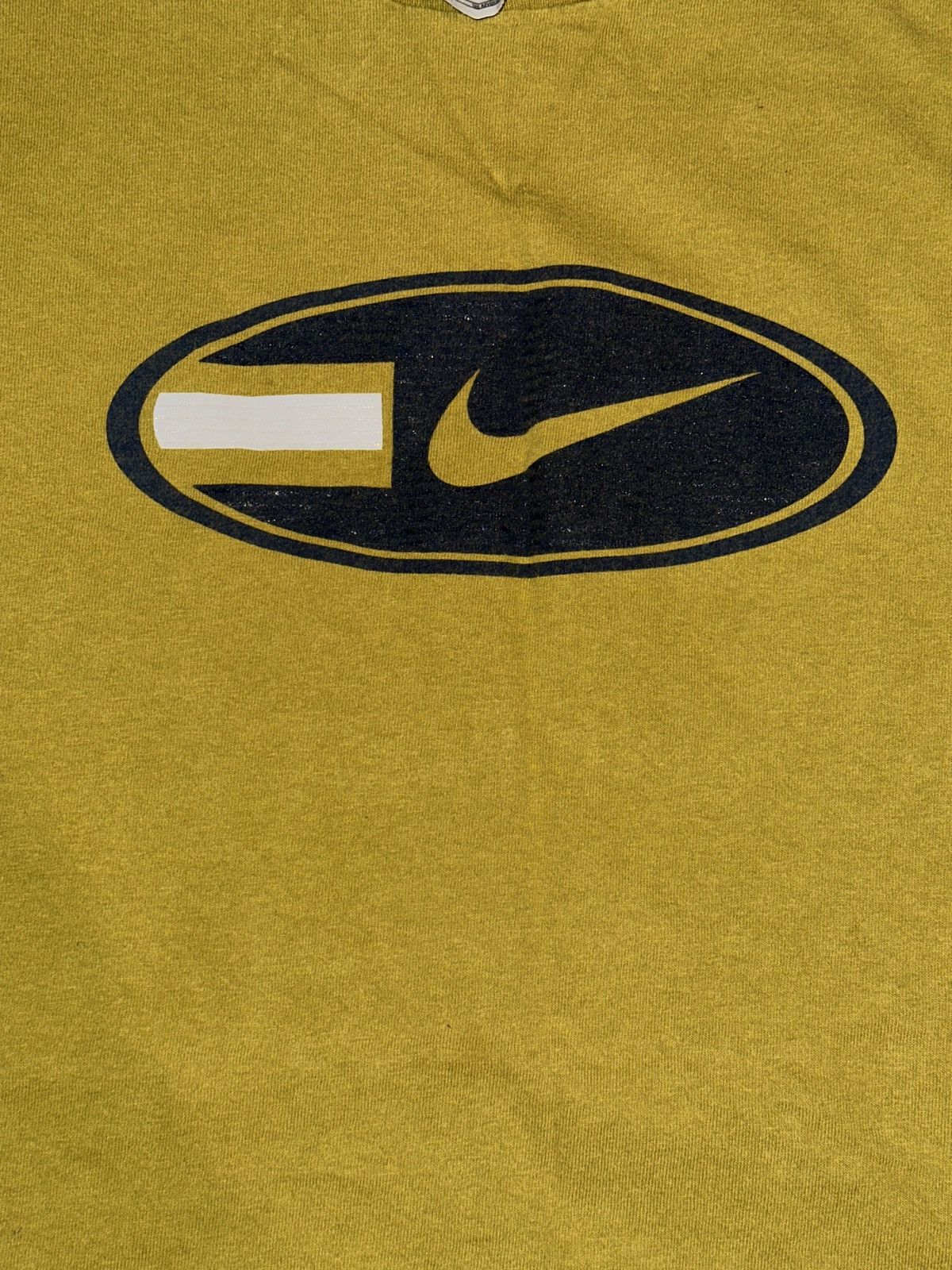 Nike × Vintage Rare Vtg 90s NIKE Oval Swoosh Graphic White Tag Tee Men’s XL Size US XL / EU 56 / 4 - 2 Thumbnail