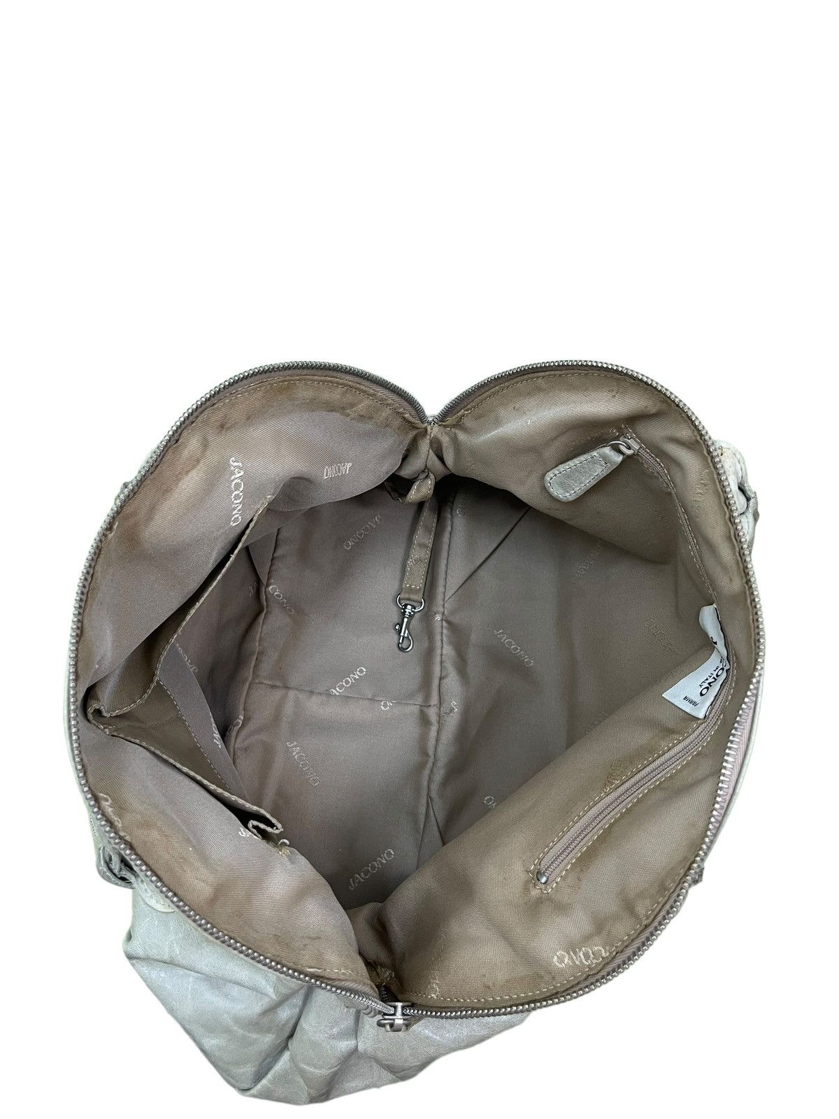 Genuine Leather Full Leather Jacono Italy Hand Bag 3🟩 Size ONE SIZE - 18 Thumbnail
