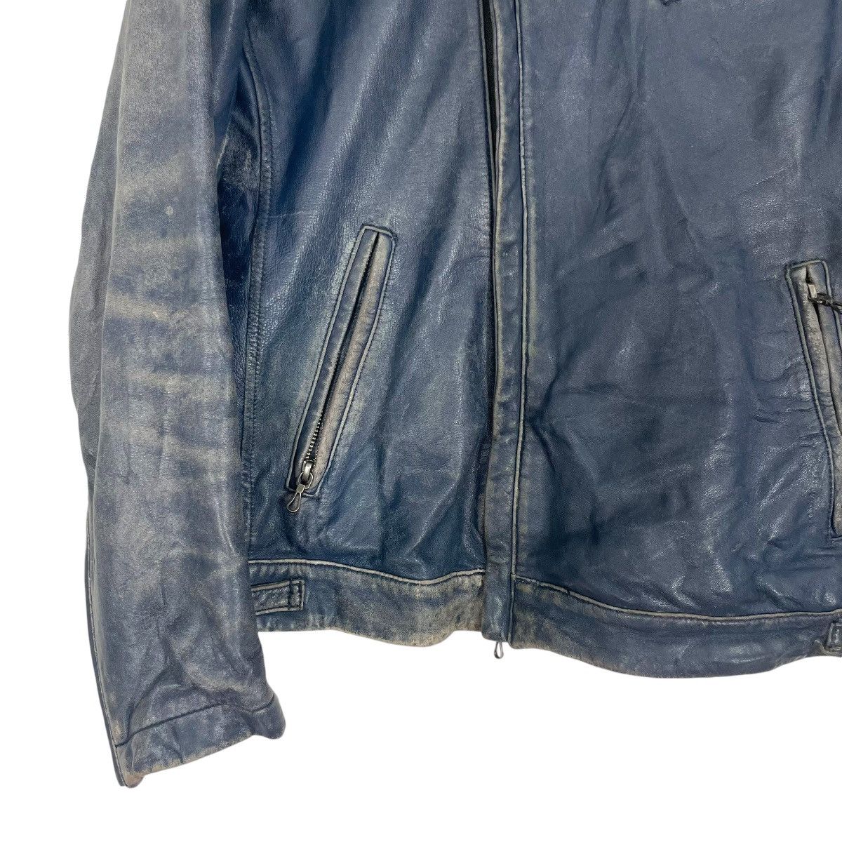 Katharine Hamnett London Vintage Katherine Hamnett London Leather Jacket Double Colar Size US S / EU 44-46 / 1 - 4 Thumbnail