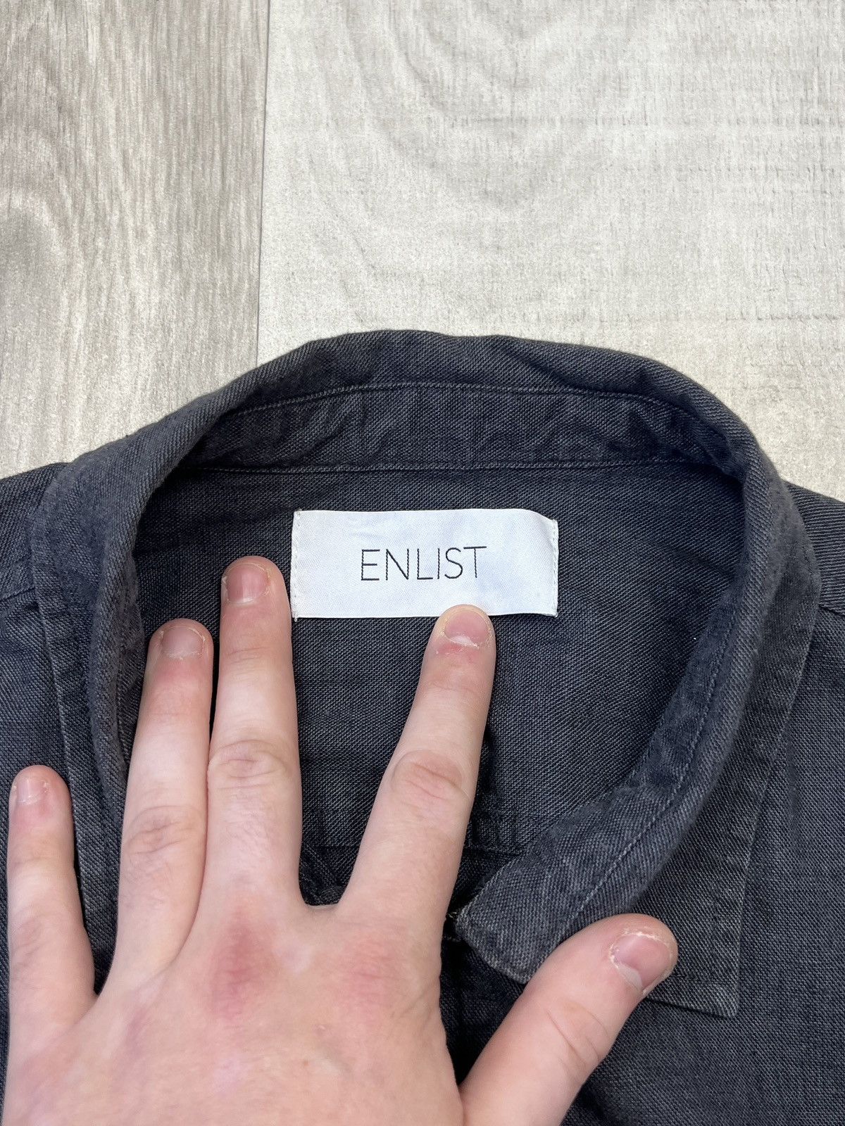 Other Enlist Cotton collared Jacket (Y0347) Size US M / EU 48-50 / 2 - 4 Thumbnail