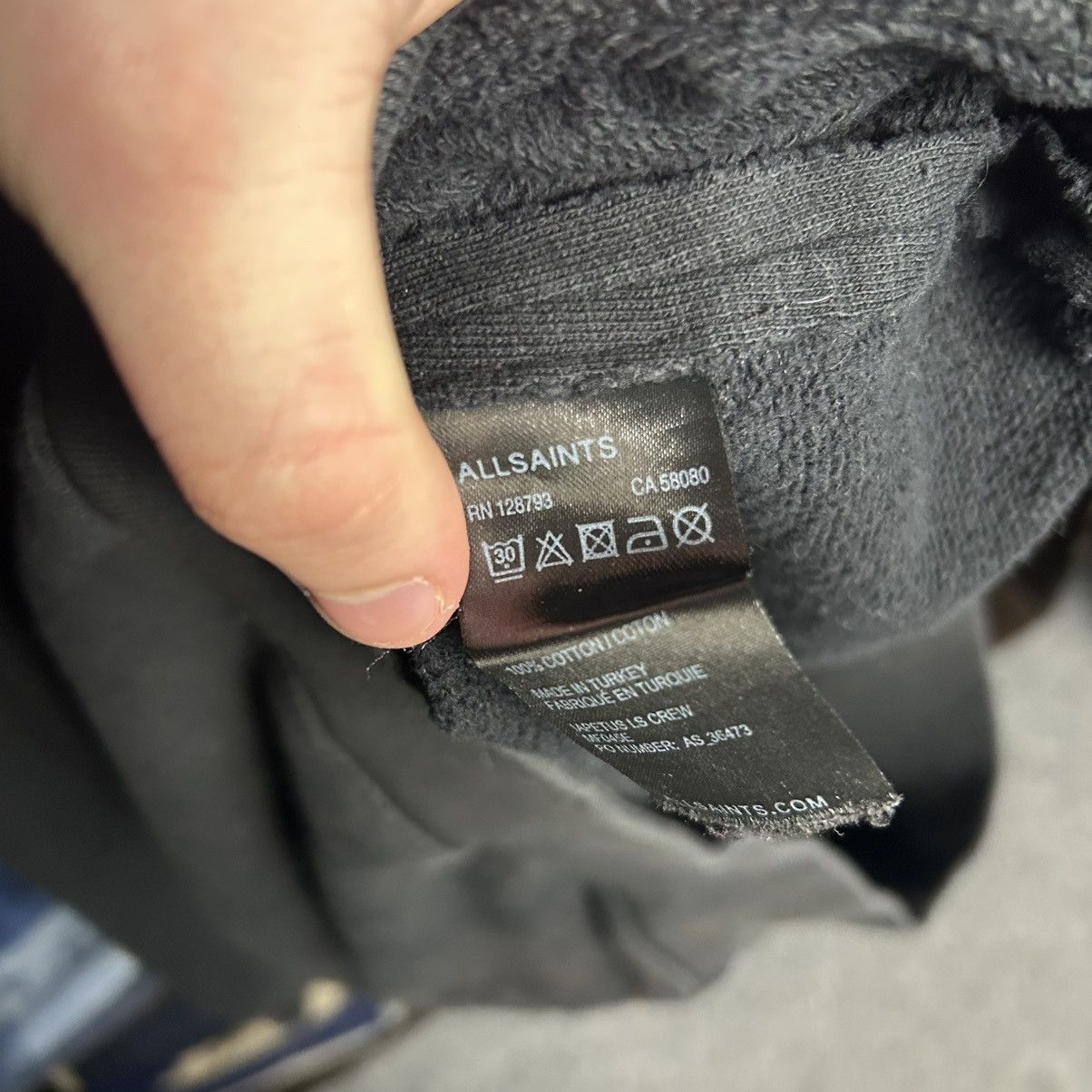 Allsaints Designer Allsaints Basic Streetwear y2k opium sweatshirt Size US M / EU 48-50 / 2 - 7 Thumbnail