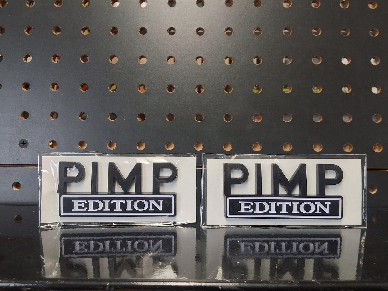 Genetic Manipulation Shinichiro Kuriya PIMP EDITION Car Emblem Badge - Set of 2 Stylish Decals Size ONE SIZE - 1 Thumbnail
