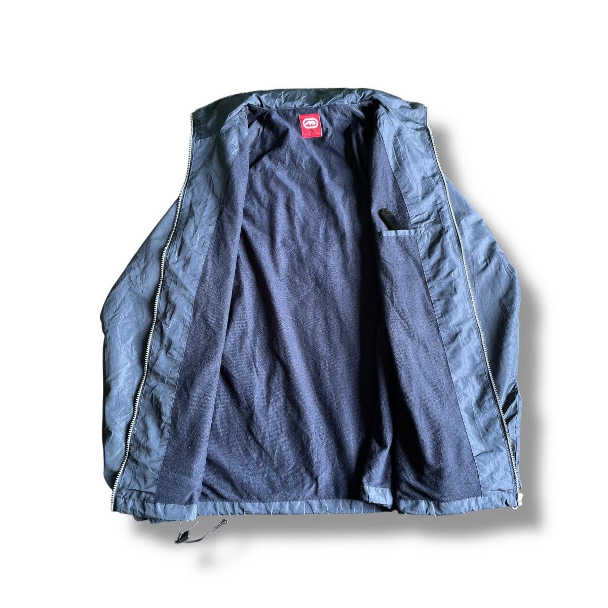 Ecko Unltd. × JNCO Y2K ECKO UNLTD BIG LOGO SPELL OUT WINDBREAKER JACKET Size US L / EU 52-54 / 3 - 3 Thumbnail