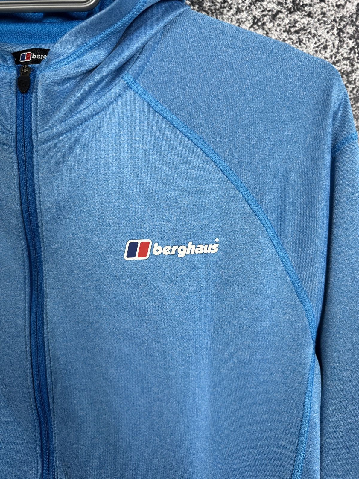 Berghaus Men’s Berghaus Elastic Full Zip Hoodie Pullover Blue Size S Size US S / EU 44-46 / 1 - 6 Thumbnail