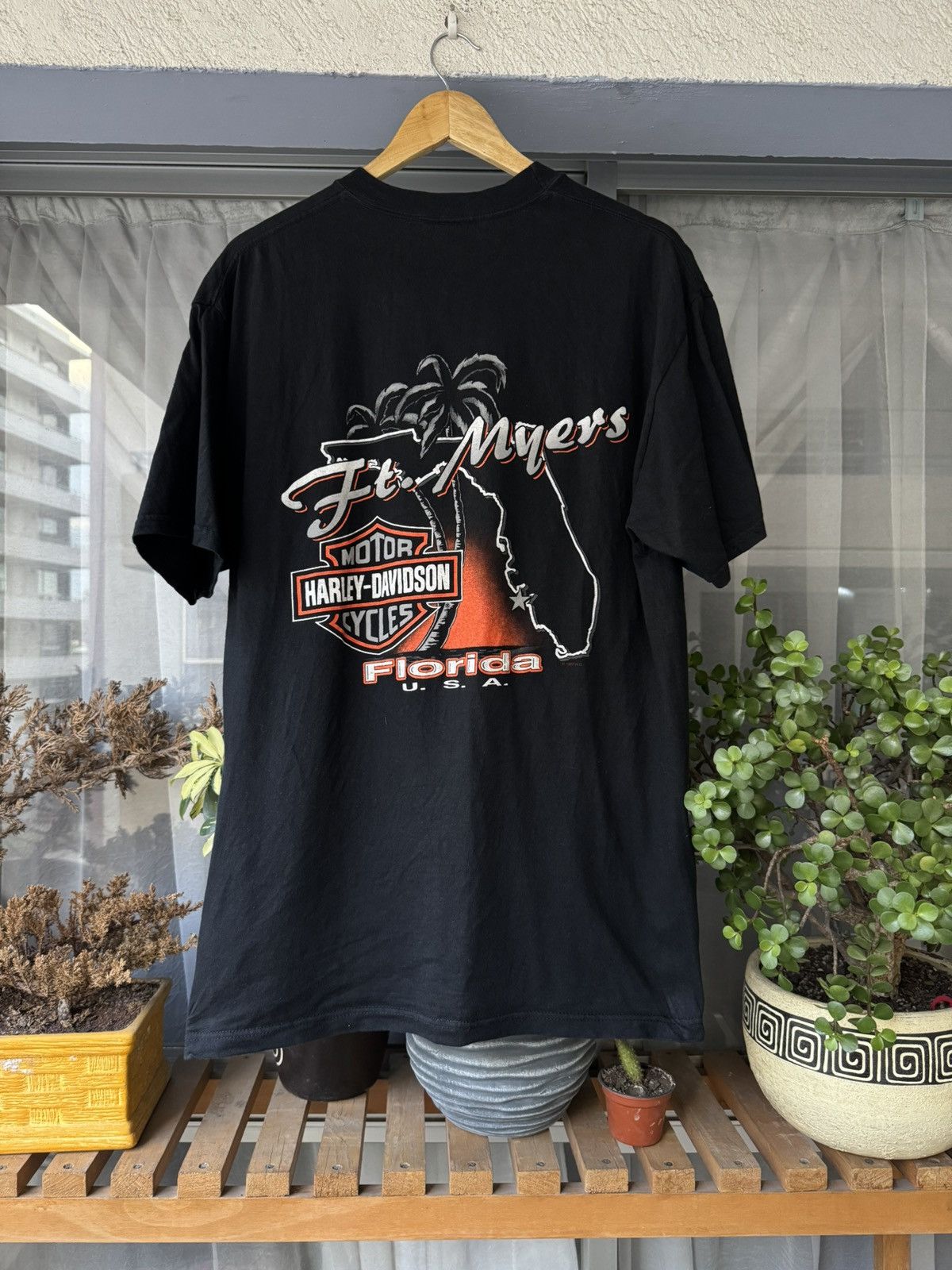 Harley Davidson Vintage 00’s Harley Davidson Florida tee Size US L / EU 52-54 / 3 - 4 Thumbnail
