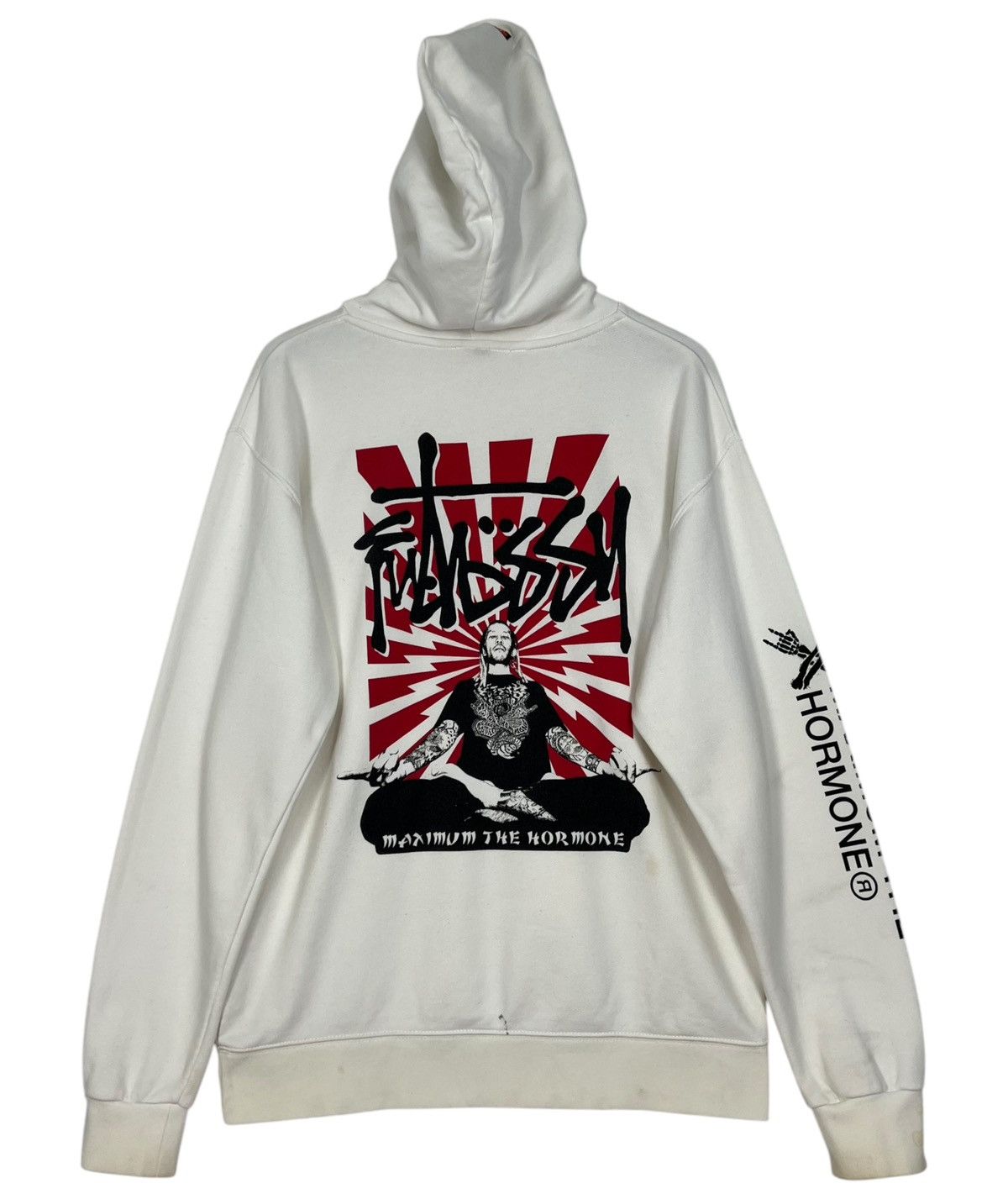Band Tees Ripped Off Stussy!! Vintage Maximum The Hormone Heavy Metal Size US L / EU 52-54 / 3 - 2 Thumbnail