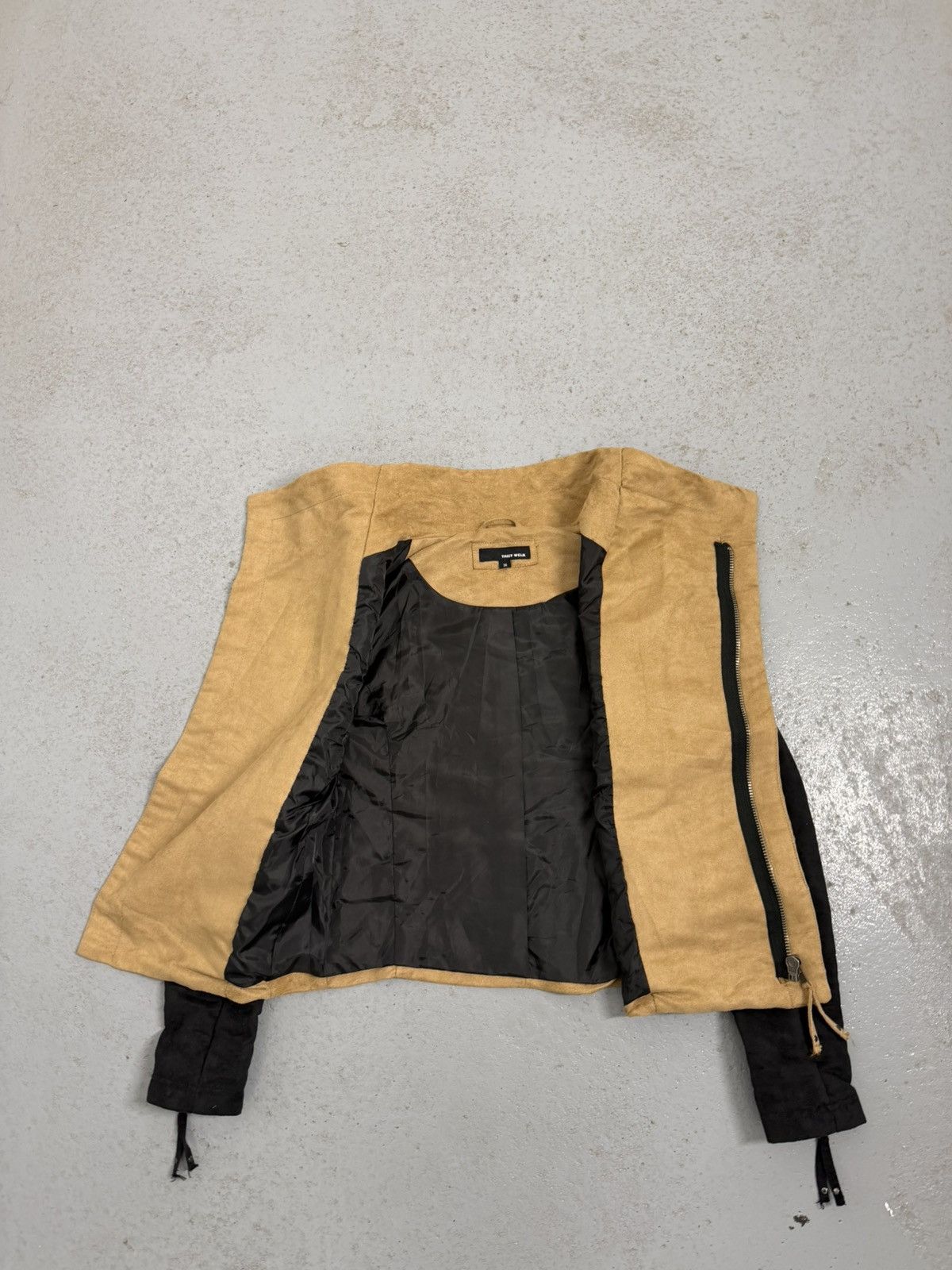 Other Avant-garde Rick Type Zip Suede Deconstructed Jacket Size S / US 4 / IT 40 - 7 Thumbnail