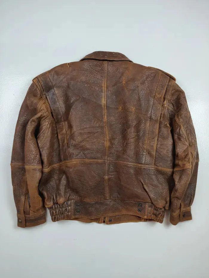Leather ❤FINAL DROP🔴WIND ARMOR LEATHER HEAVY JACKET Size US M / EU 48-50 / 2 - 3 Thumbnail