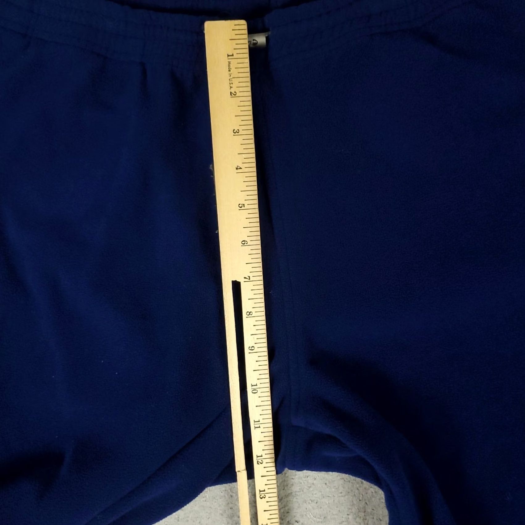 Ermenegildo Zegna Zegna Sport Pants Mens Large Fleece Italy Joggers Sweatpants Blue Polyester Sweatpants Regular Fit Pockets Size US 31 - 4 Thumbnail