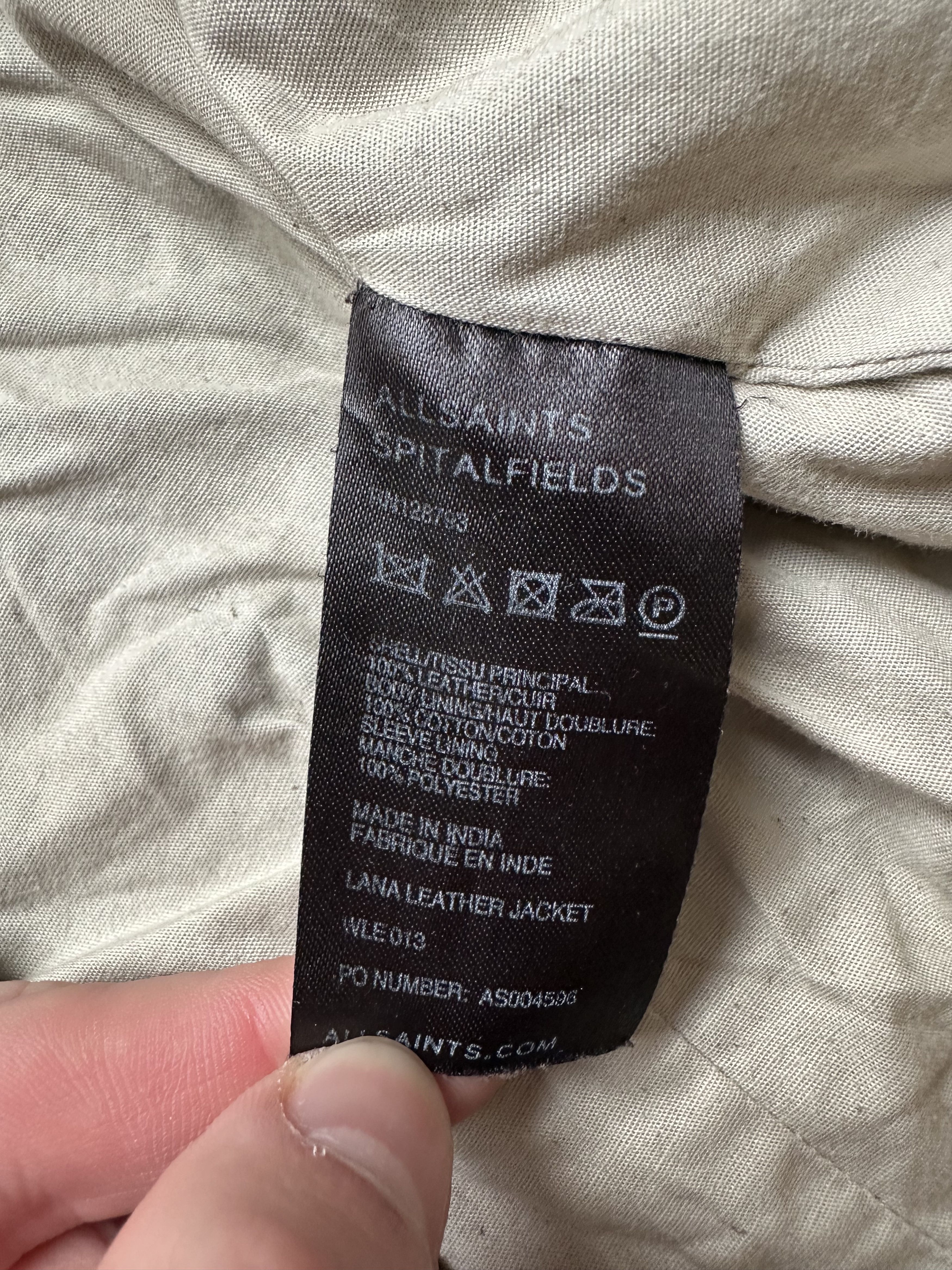 Allsaints Allsaints distressed leather jacket Size L / US 10 / IT 46 - 9 Thumbnail