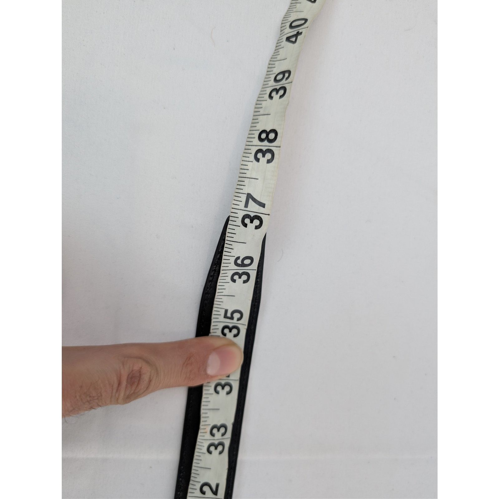 Celine o1rshd1 Size: 90 / BC-14 25MM Belt in Taurillon Leather Size 36 - 14 Thumbnail