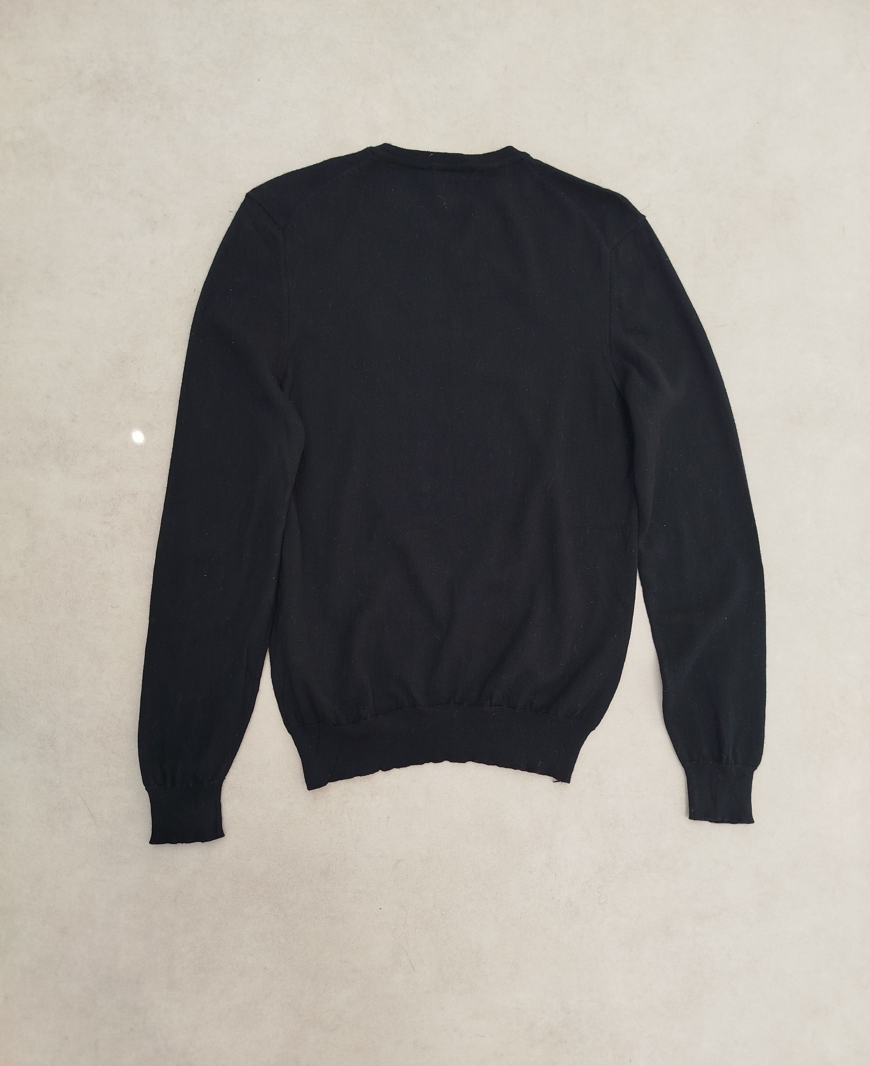 Versace Versace collection wool v-neck sweater M Size US L / EU 52-54 / 3 - 7 Thumbnail
