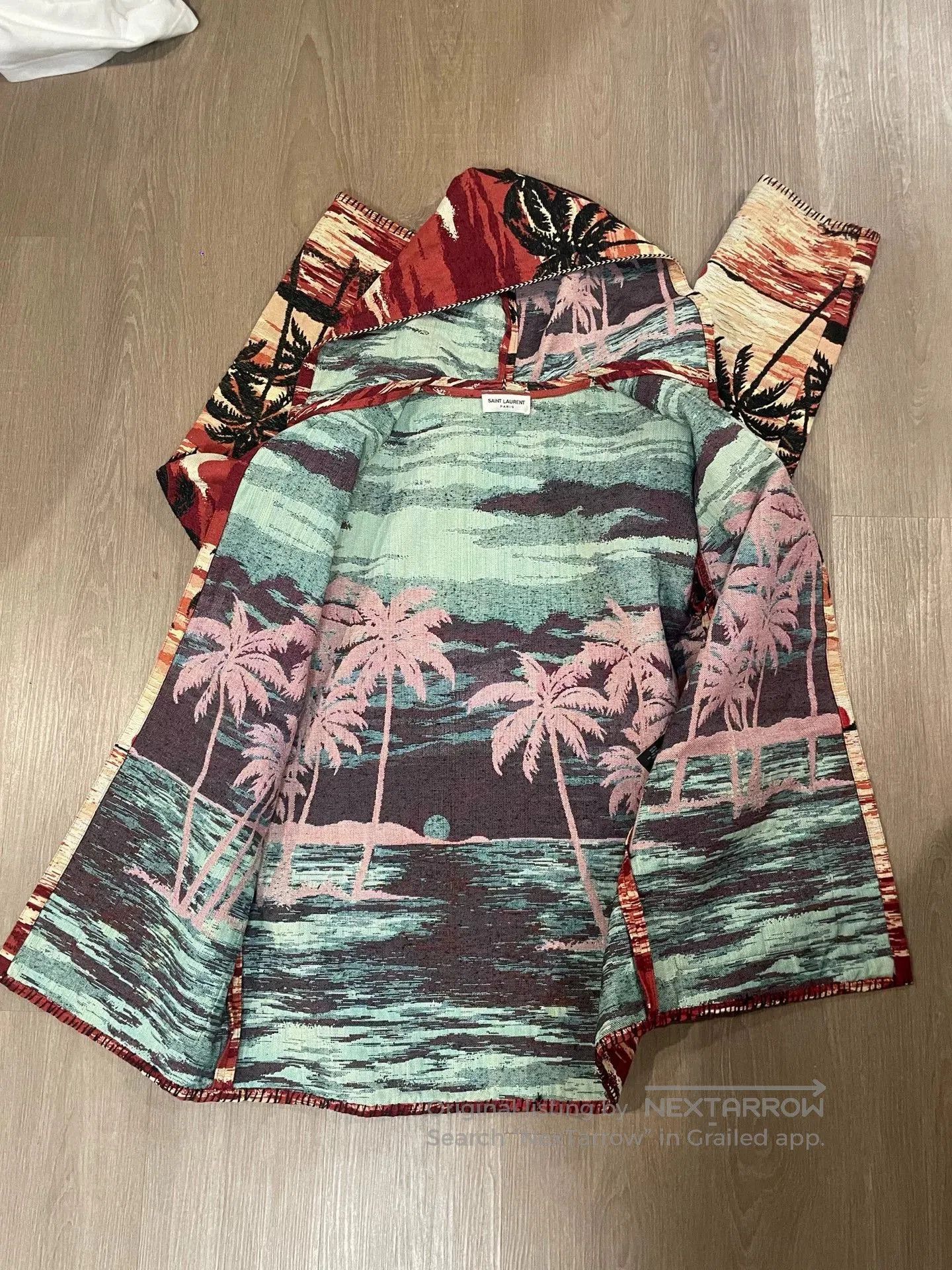 Hedi Slimane Saint Laurent 2016 SS Palm Tree Jacket. Size US M / EU 48-50 / 2 - 2 Thumbnail