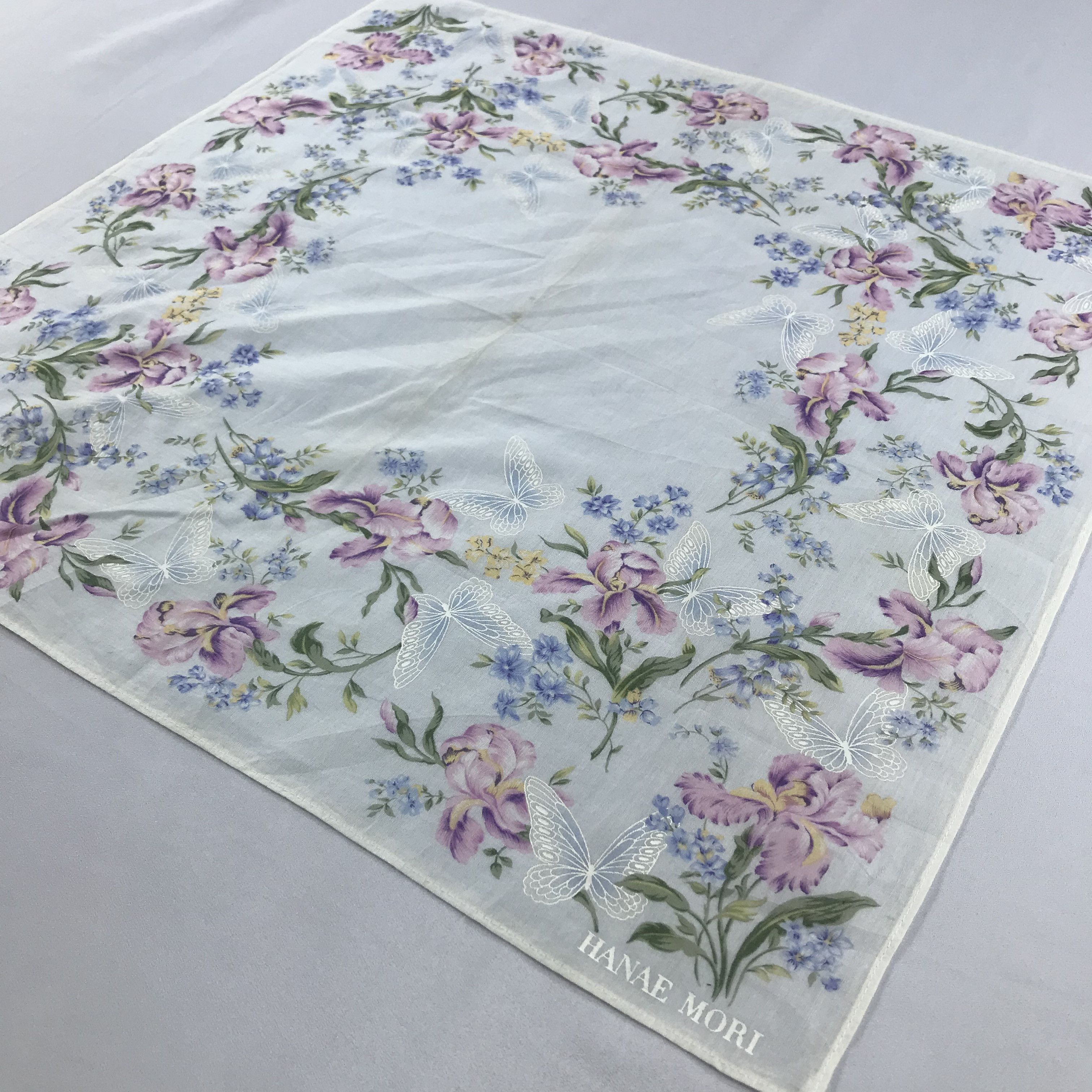 Hanae Mori Hanae Mori Bandana / Handkerchief / Neckerchief - S2311 Size ONE SIZE - 2 Thumbnail