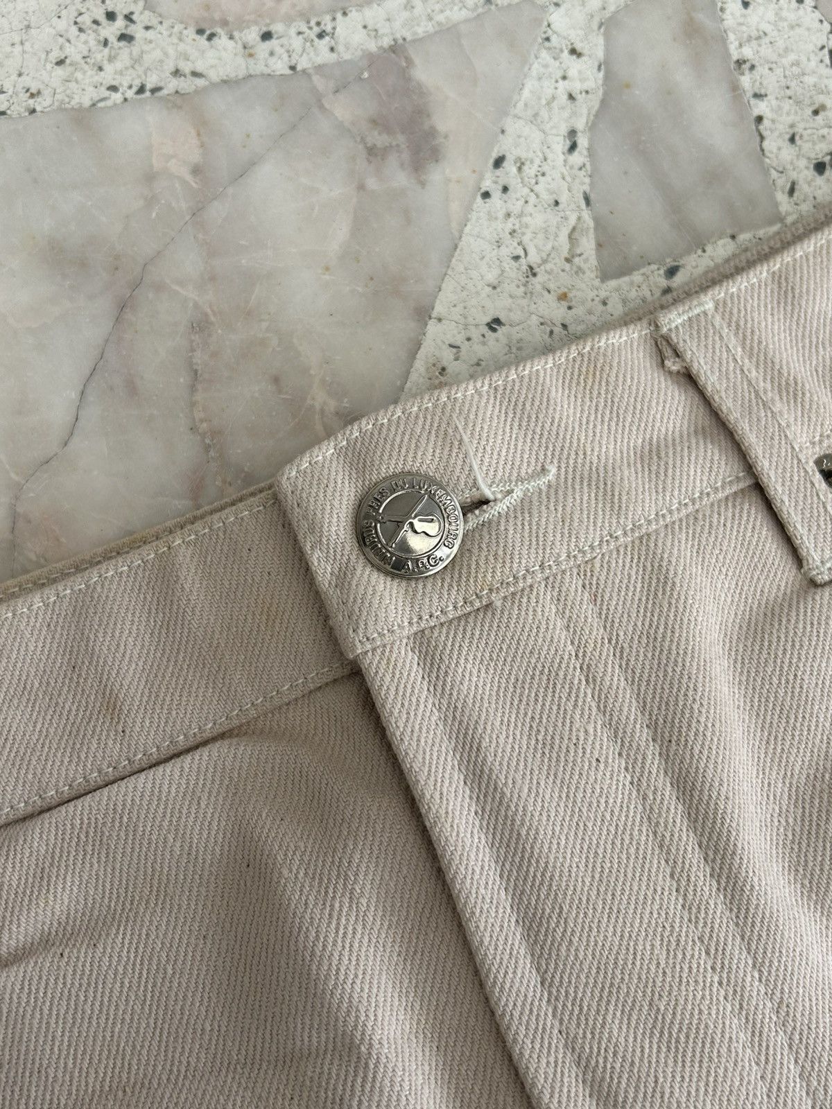 A.P.C. A.P.C Vintage Midi White Skirt Size 30" / US 8 / IT 44 - 4 Thumbnail