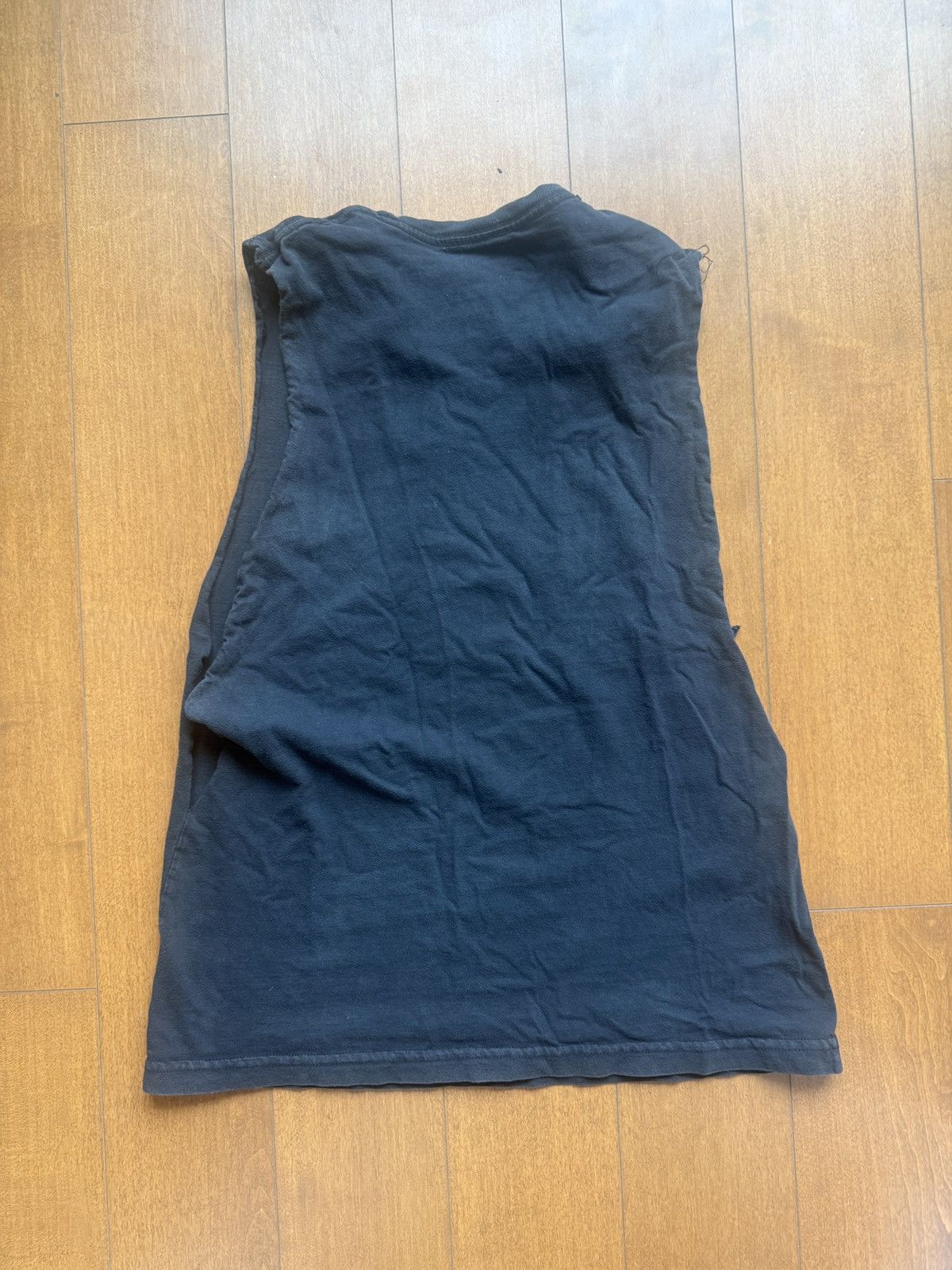 AC/DC Sleeveless (hand cut) ac/dc hells bells muscle T Size US M / EU 48-50 / 2 - 2 Thumbnail