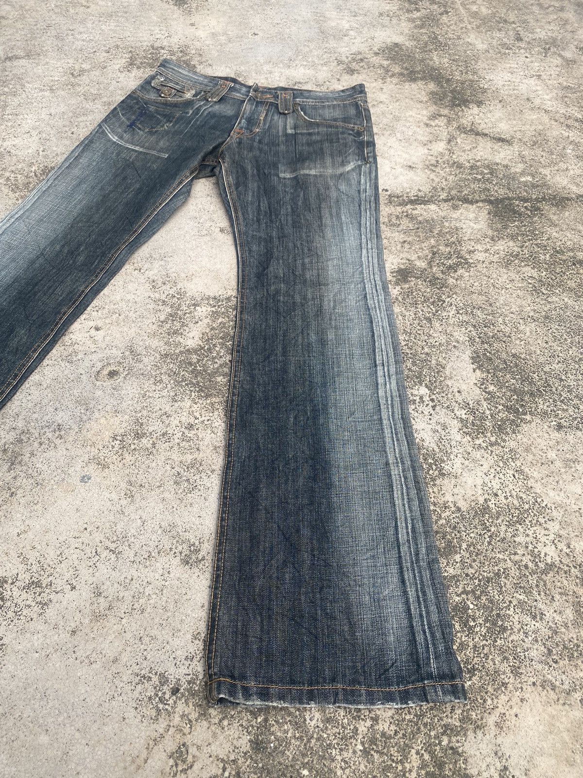 Other Flare Jeans Back Number Honeycomb Bootcut Size US 32 / EU 48 - 2 Thumbnail