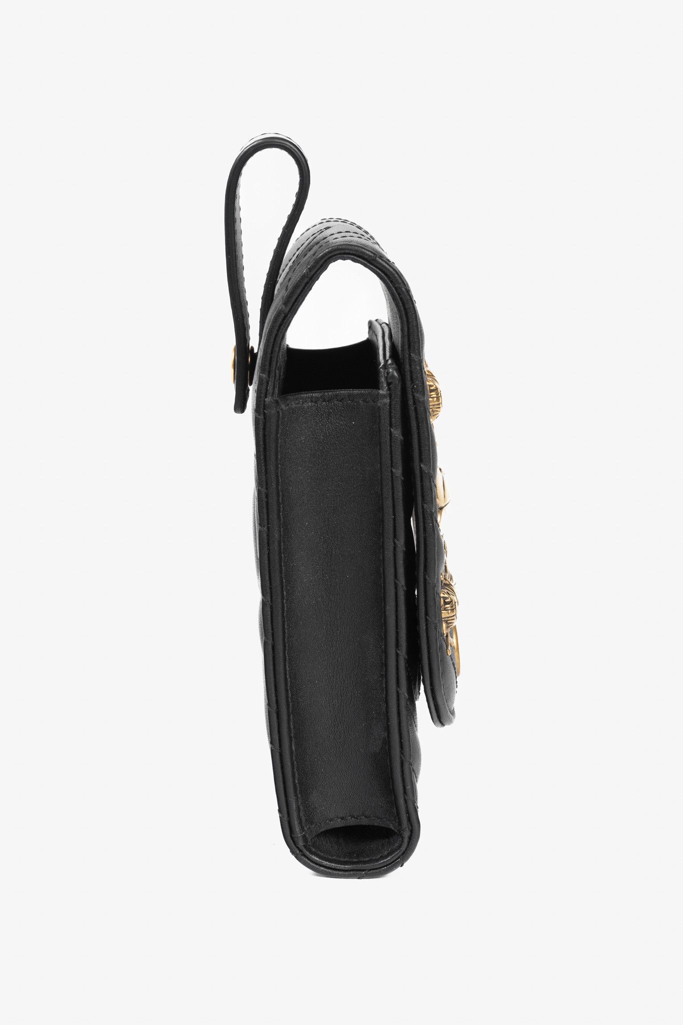 Gucci Gucci GG Marmont Quilted Leather Animal Studs Belt Pouch Size ONE SIZE - 3 Thumbnail