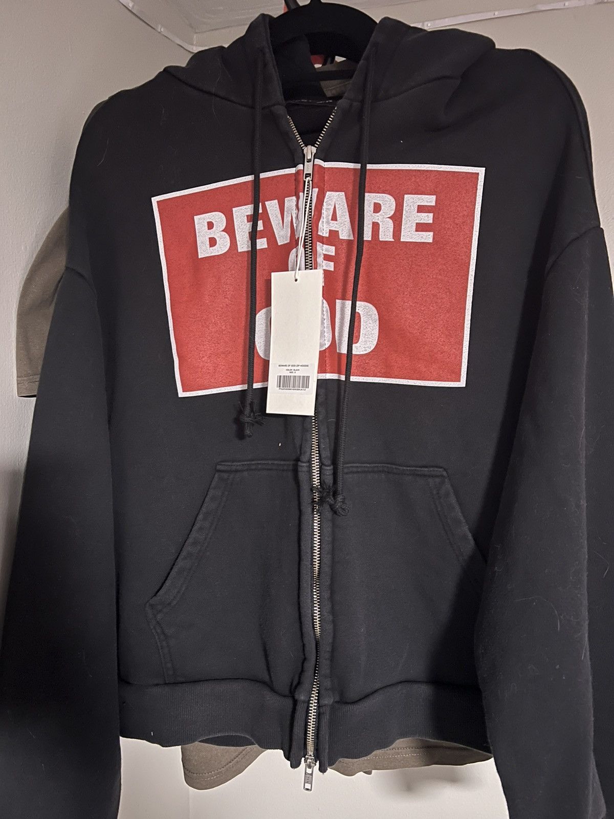 Grailz × Project GR Project G/R Washed Black Zygon Zip