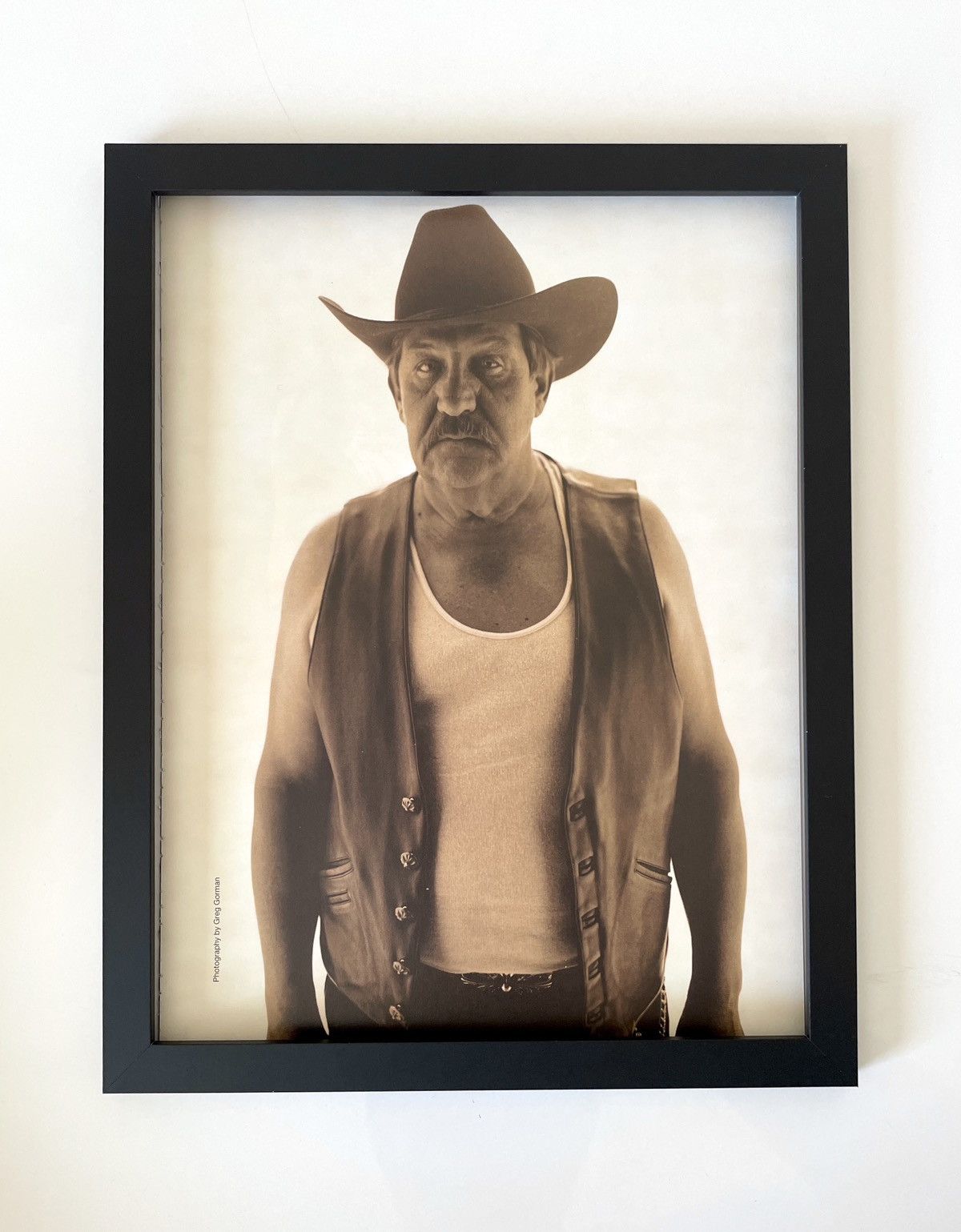 Chrome Hearts × Vintage Chrome Hearts cowboy Framed poster 9x11 magazine cutout Size ONE SIZE - 1 Thumbnail