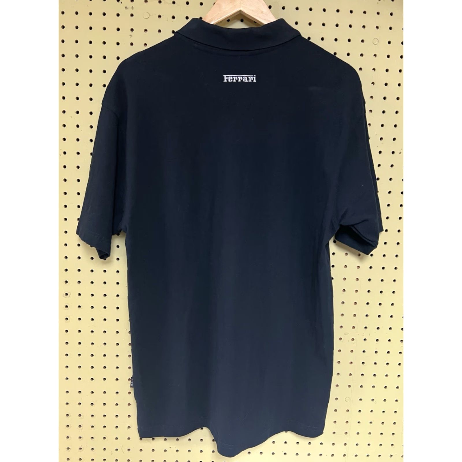 Ferrari Ferrari Polo Shirt L Black Cotton Short Sleeve Collared Men's Regular Golf Racing Licensed Polo Shirt Size US L / EU 52-54 / 3 - 2 Thumbnail