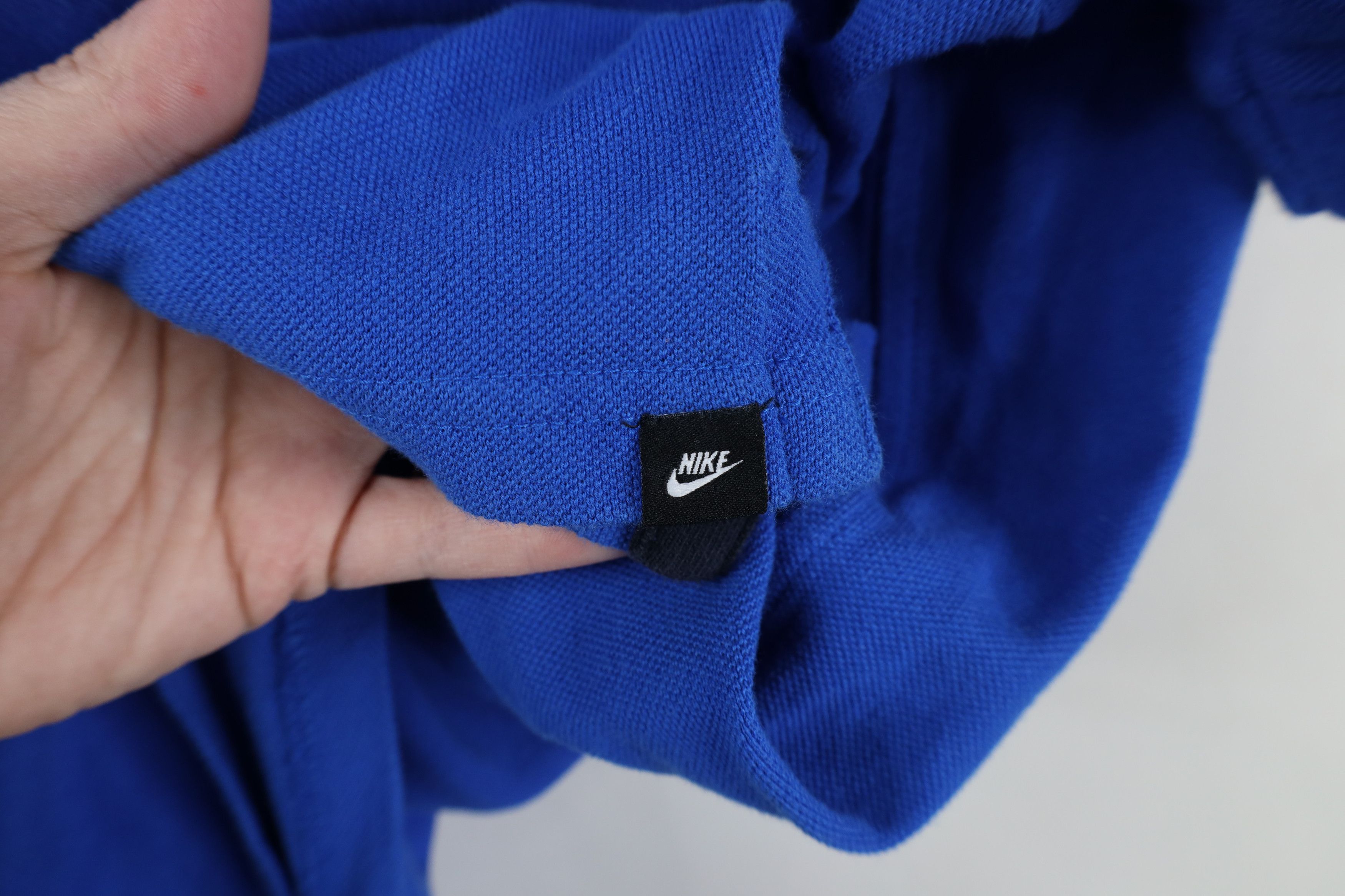 Nike × Vintage Vintage Nike Sportswear Max 90 Collared Golf Polo Shirt Blue Size US XL / EU 56 / 4 - 11 Thumbnail