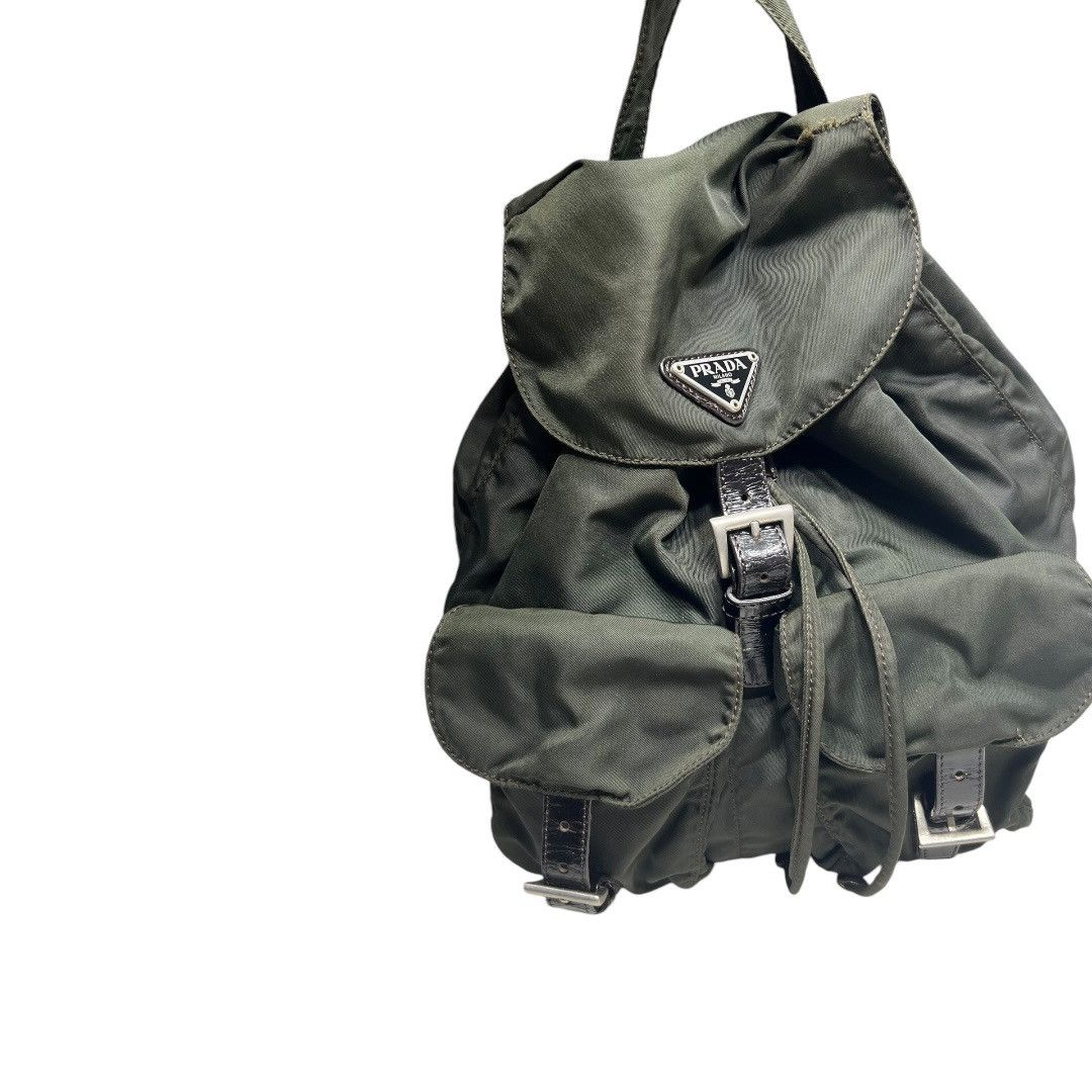 Prada Prada Rucksack Dark Green Size ONE SIZE - 15 Thumbnail
