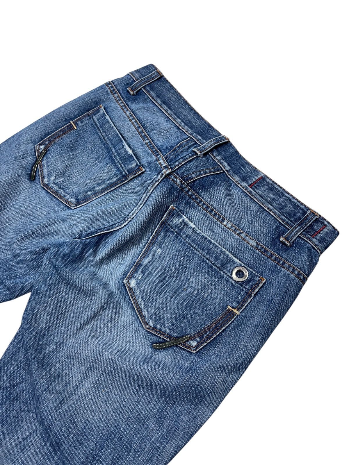 Marithe + Francois Girbaud Vintage Marithe Francois Gibraud Avant Garde Jeans y2k Size 30" / US 8 / IT 44 - 11 Thumbnail