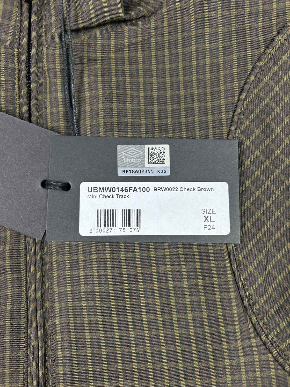 Slam Jam × Umbro Umbro x Slam Jam Mini Check Track Jacket Size US XL / EU 56 / 4 - 3 Thumbnail