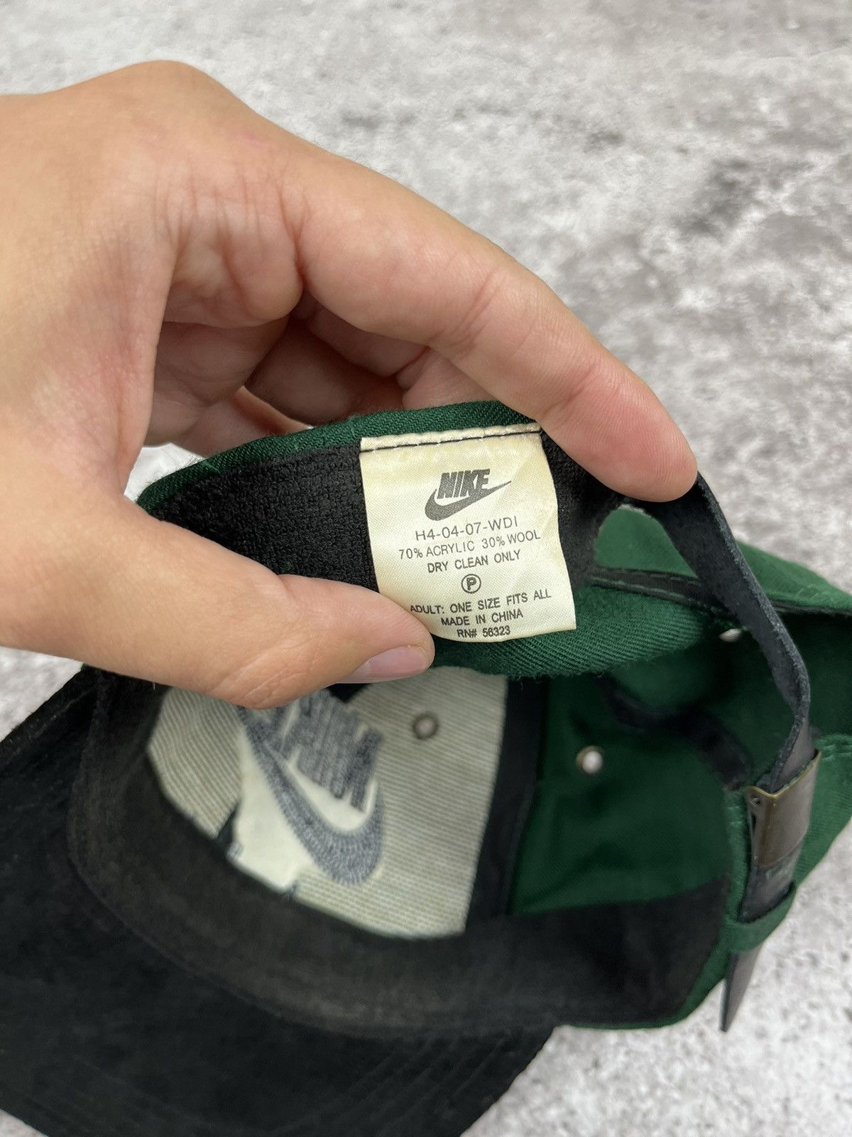 Nike × Vintage Nike Vintage 90s Baseball Hat Cap Size ONE SIZE - 5 Thumbnail